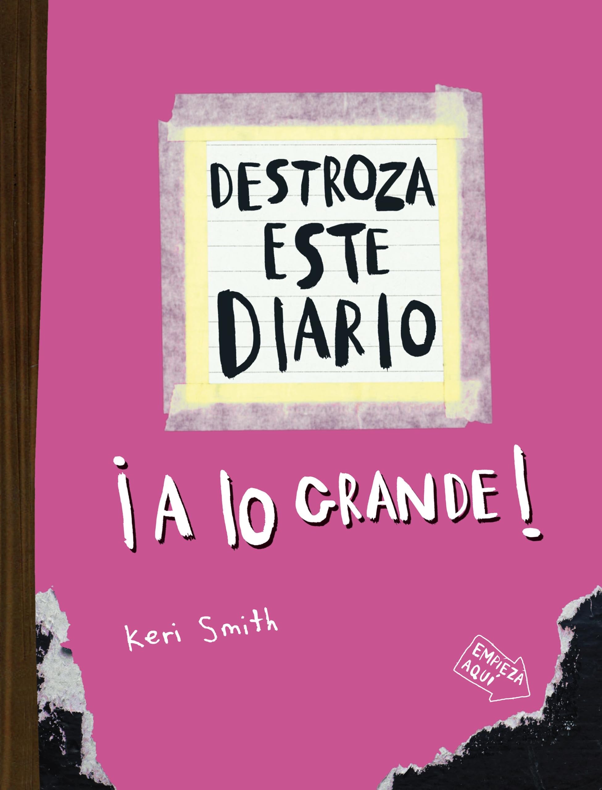 Destroza este diario. A lo grande - Rosa flúor book