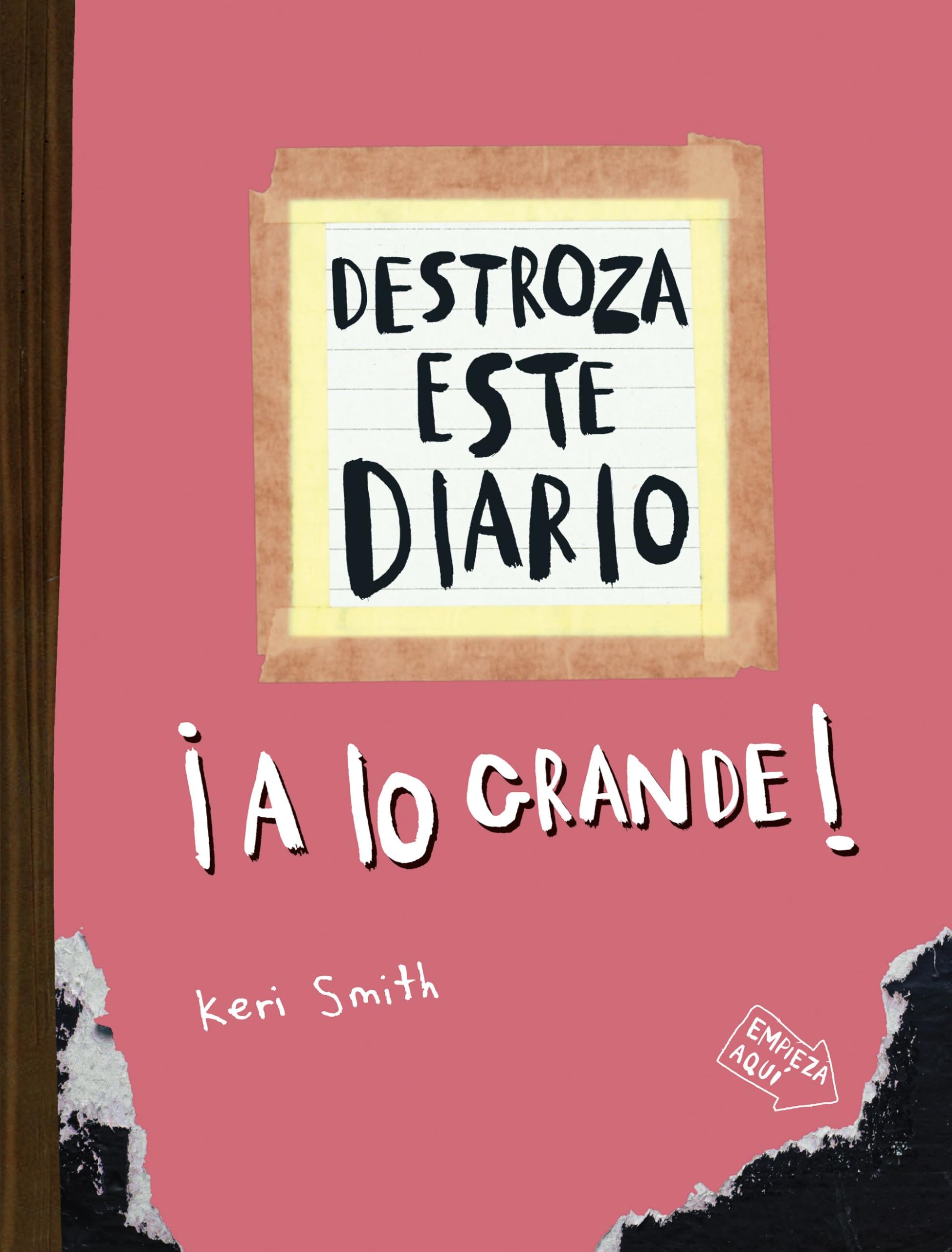 Destroza este diario. A lo grande - Naranja flúor book