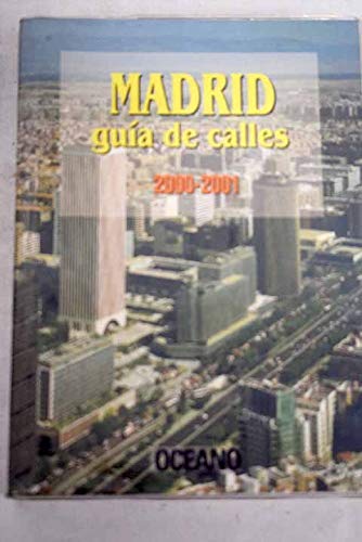 Madrid: guía de calles 2000-2001 Books
