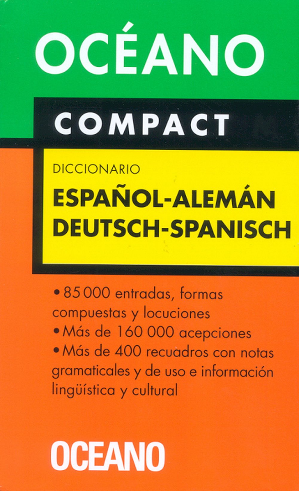 Oceano Compact diccionario español-alemán, Deutsch-Spanisch (Diccionarios) General education
