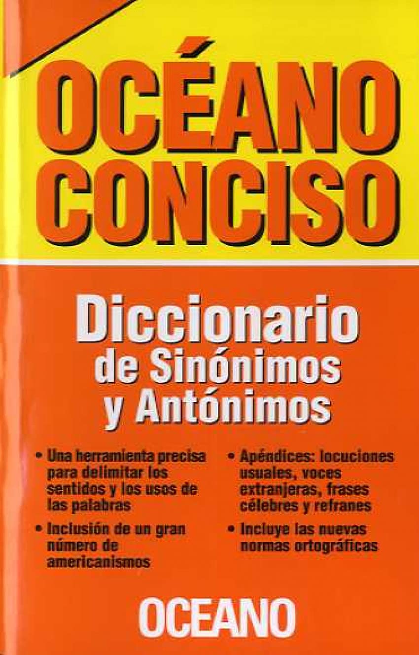 Diccionario de Sinónimos y Antónimos - Océano Conciso Books
