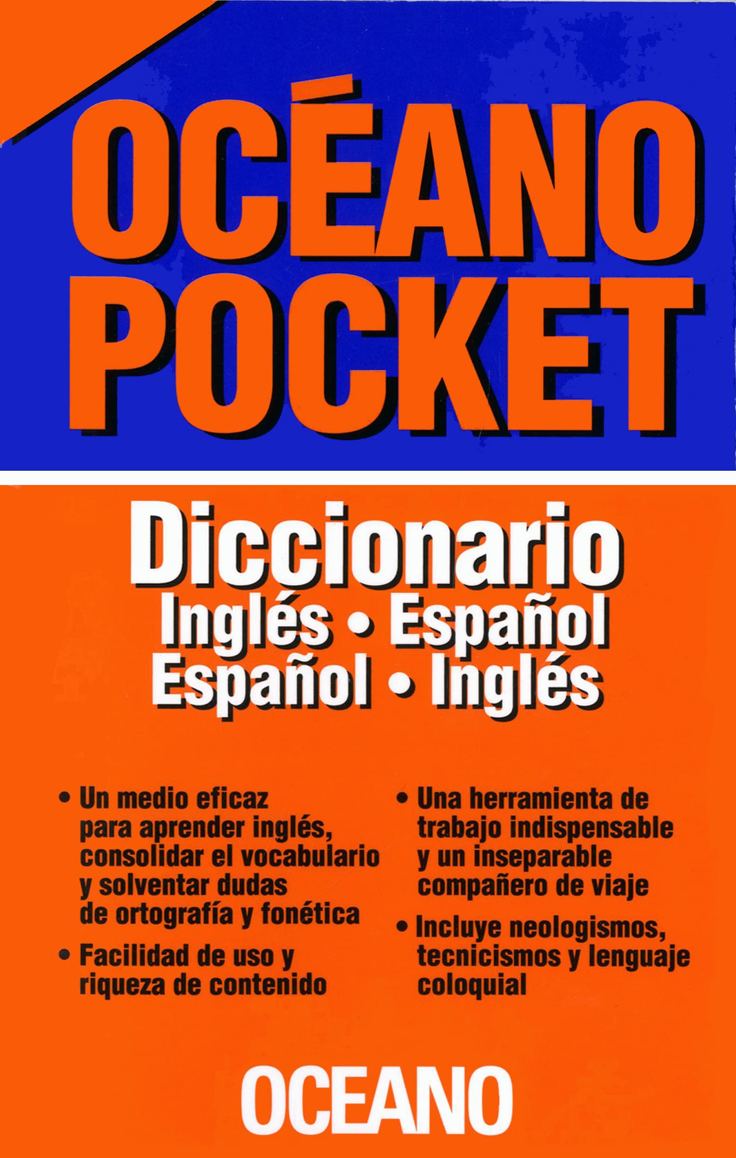 Diccionario Inglés-Español Español-Inglés. Océano Pocket Books