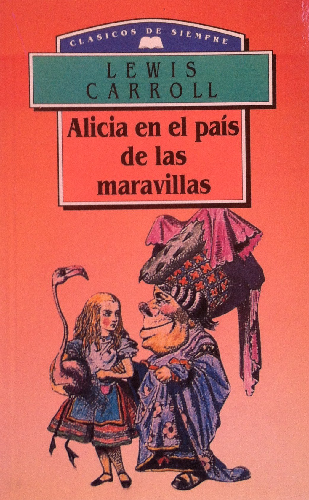 Alicia en el pais de las maravillas book