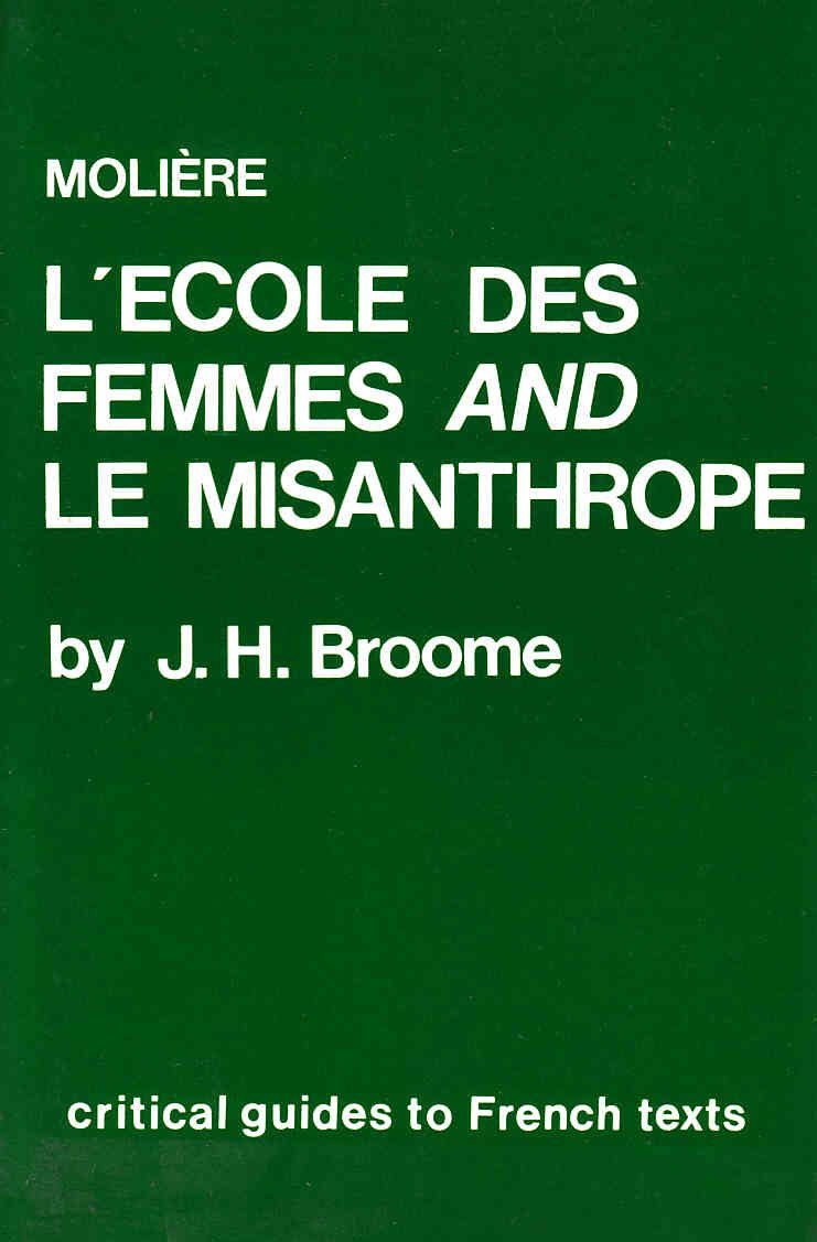 L'école des Femmes, and le Misanthrope Books