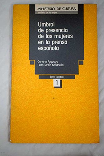 Umbral de presencia de las mujeres en la prensa española Books