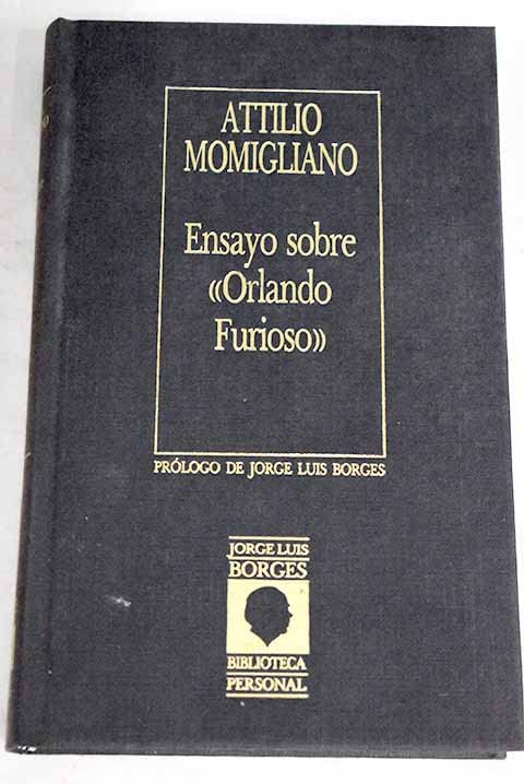 Ensayo sobre "Orlando Furioso" Books