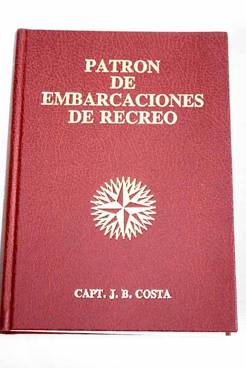 Patrón de embarcaciones de recreo book