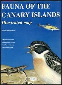 Fauna of the Canary Islands: Illustrated Map (Turquesa Guide Series) Maps & Plans