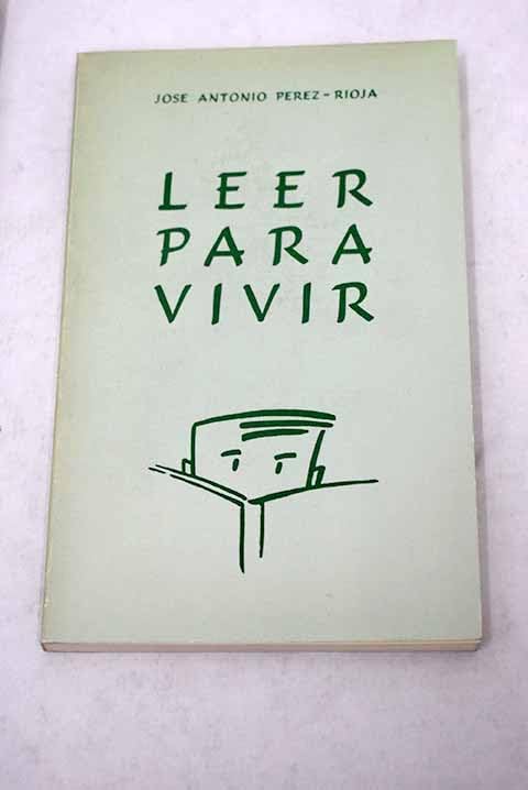 Leer para vivir book