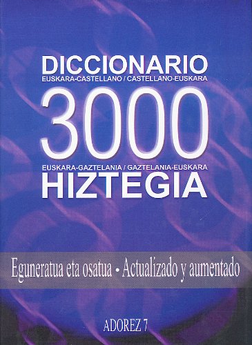 Diccionario tres mil hiztegia book