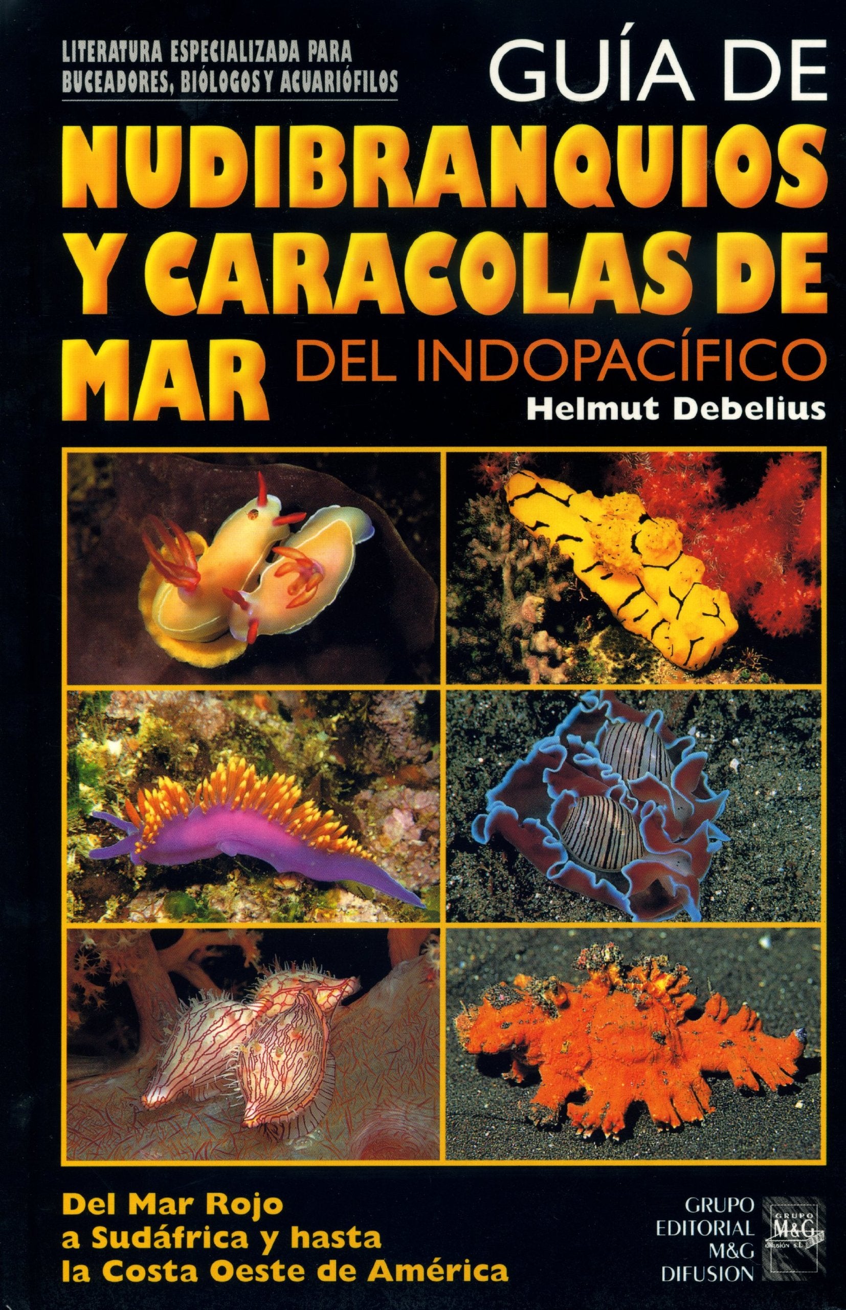 Nudibranquios y caracolas de mar del Indopacífico book