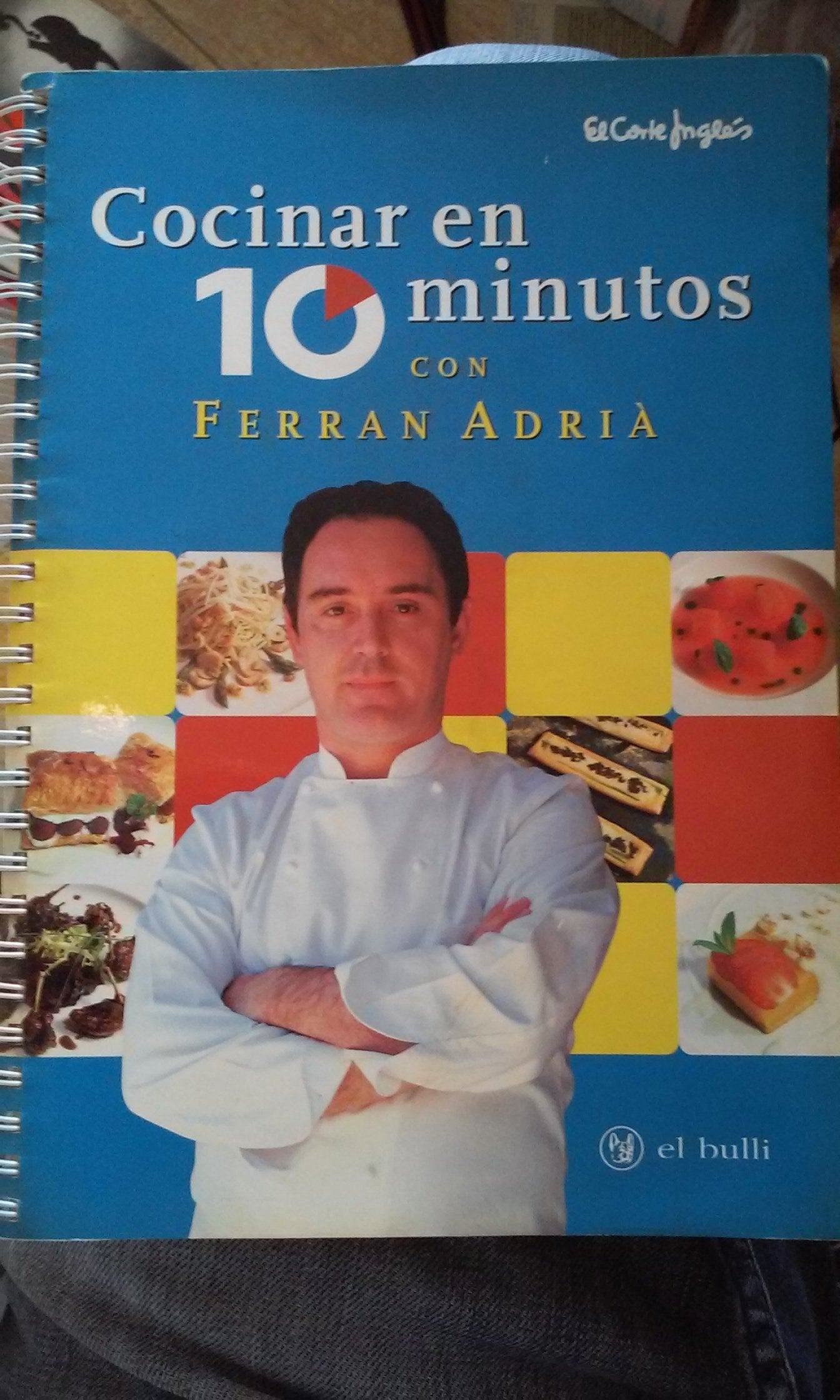 Cocinar en 10 minutos con ferran adrià book