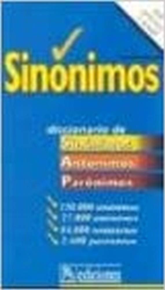 Diccionario de sinónimos, antónimos y parónimos book