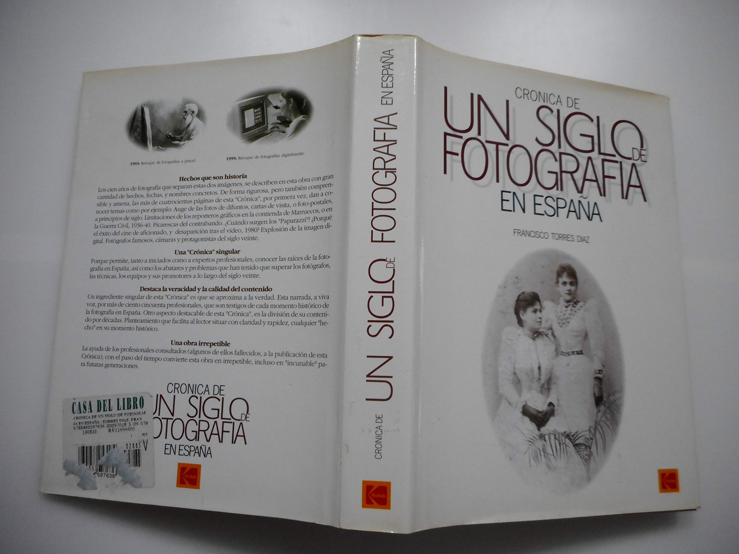 Cronica de un siglo de fotografia en España book