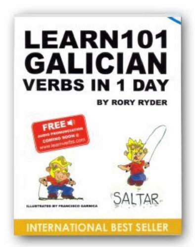 Learn 101 Galician Verbs in 1 Day Books
