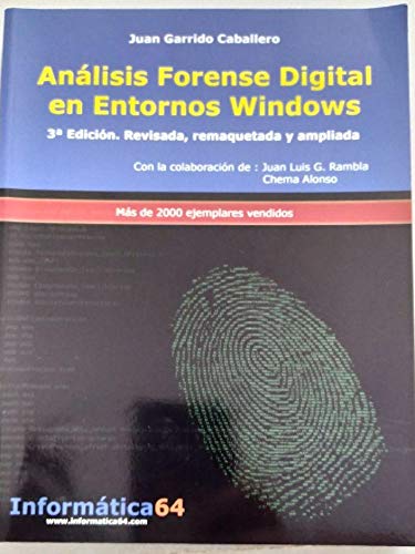 Analisis Forense Digital En Entornos Windows Books
