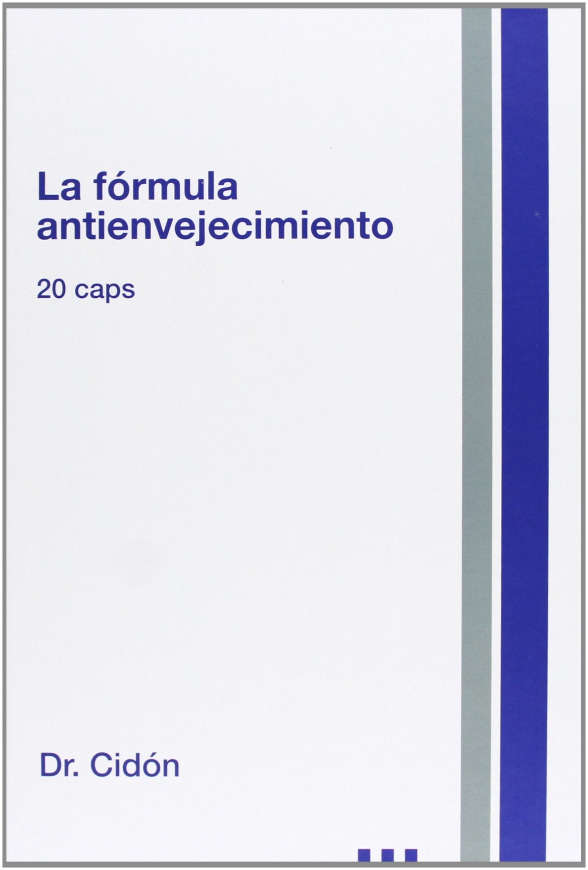 La fórmula antienvejecimiento book