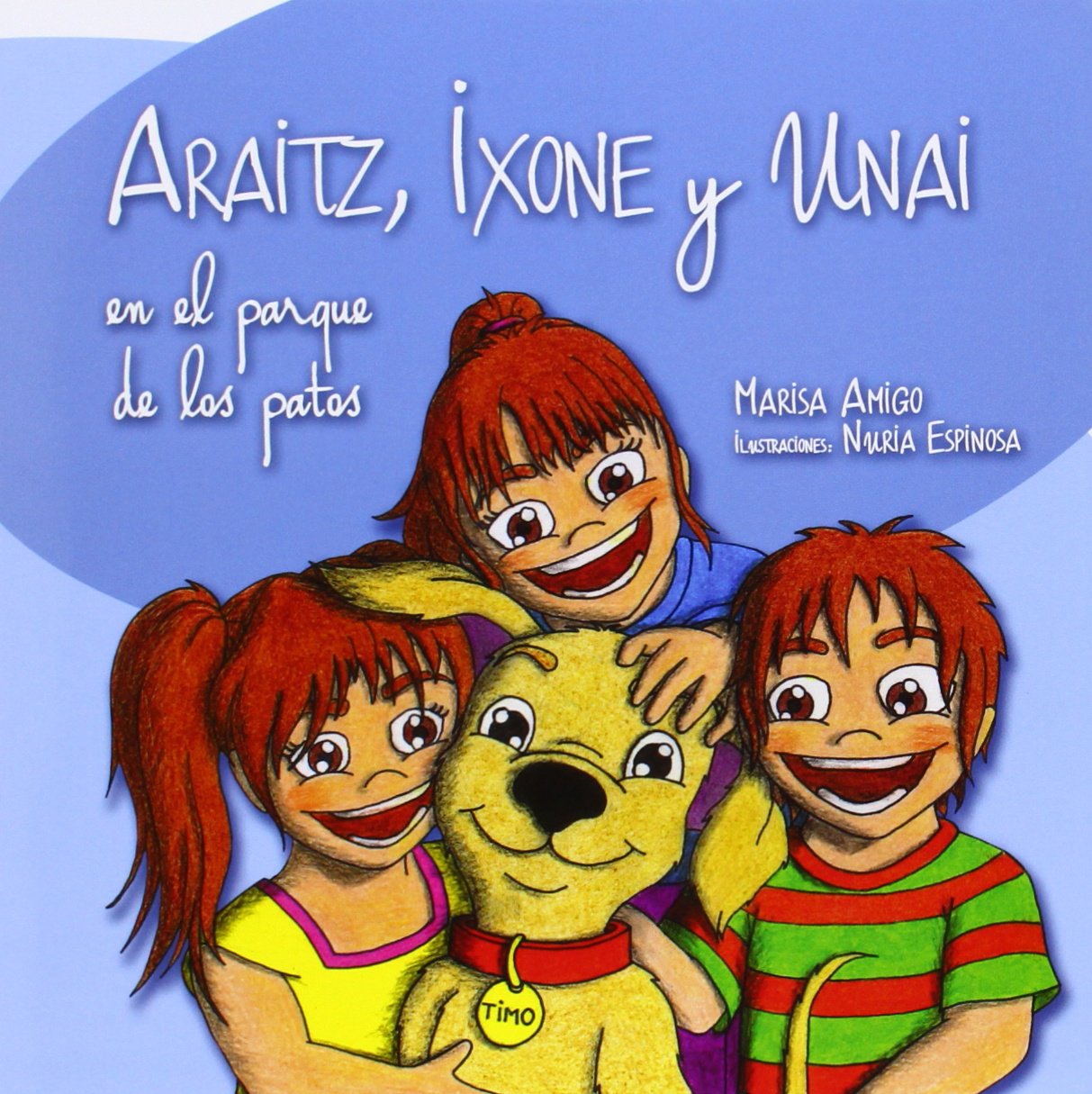 Araitz, Ixone Y Unai En El Parque De Los Patos Books