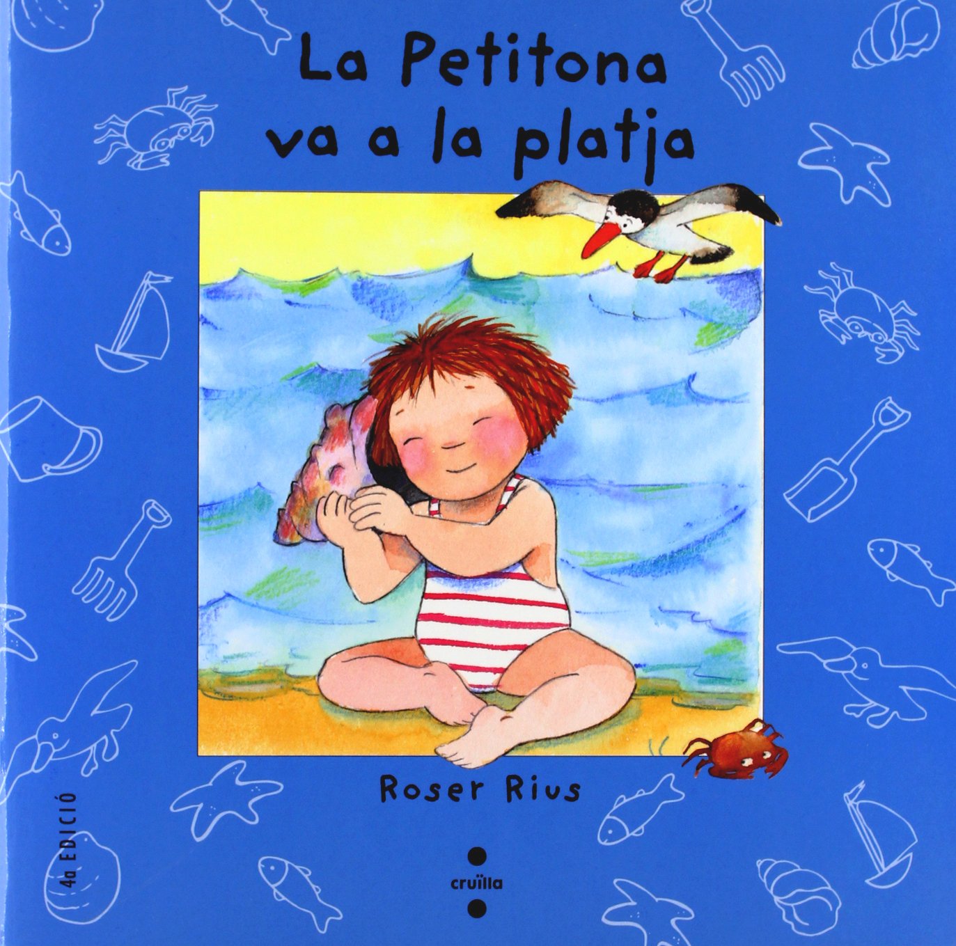 La Petitona va a la platja book