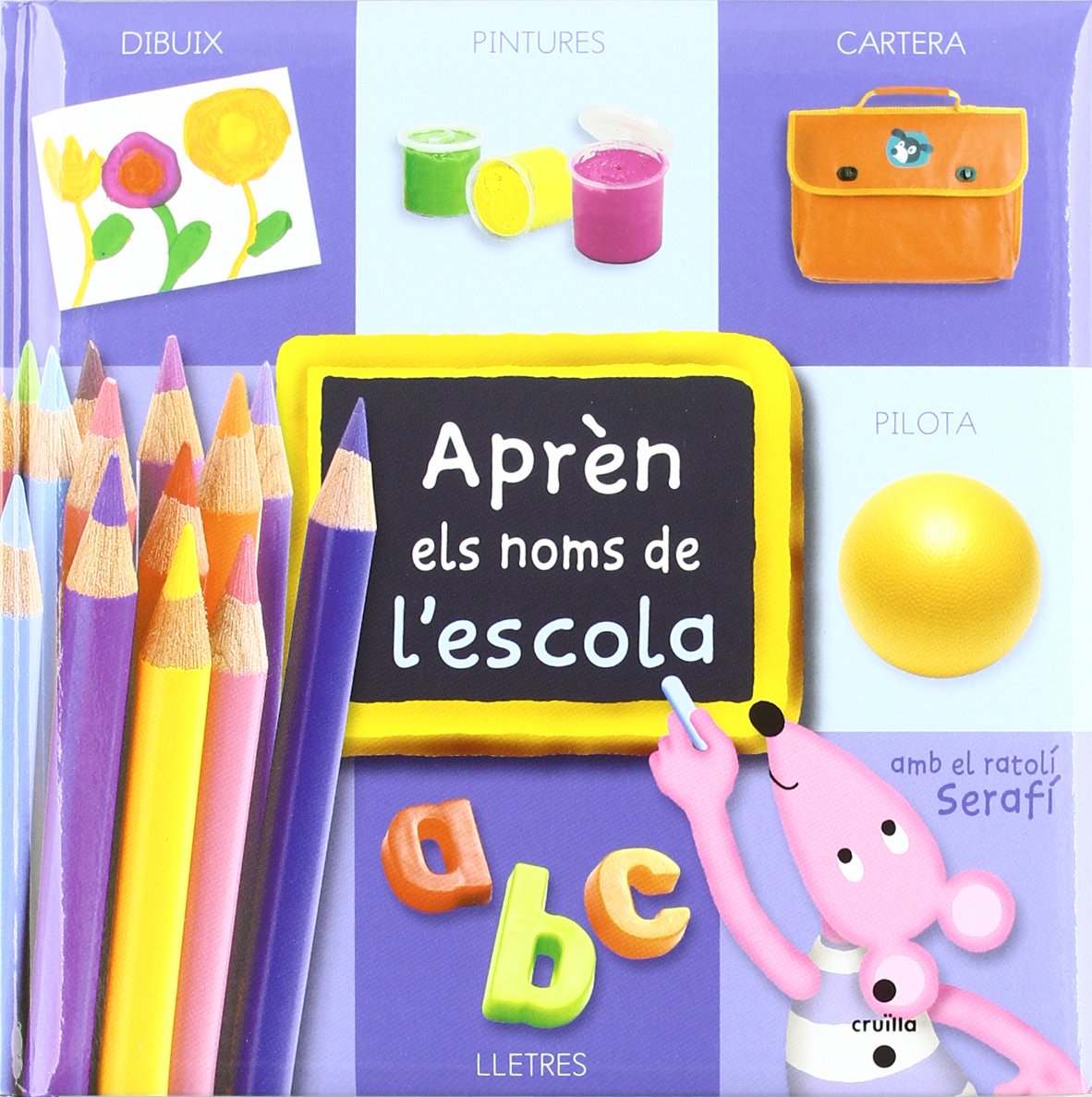 Aprèn els noms de l'escola amb el ratolí Serafí book