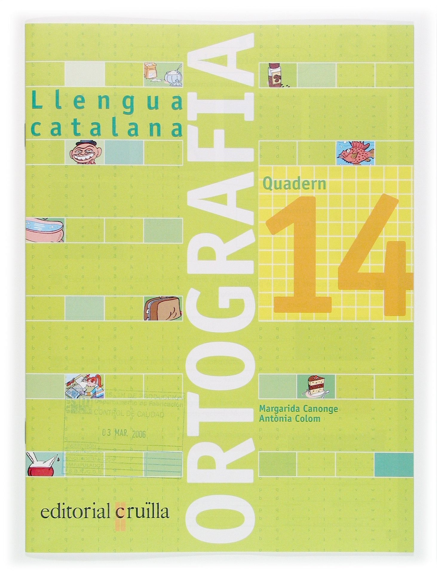 Quadern ortografia 14. Llengua catalana Non-fiction
