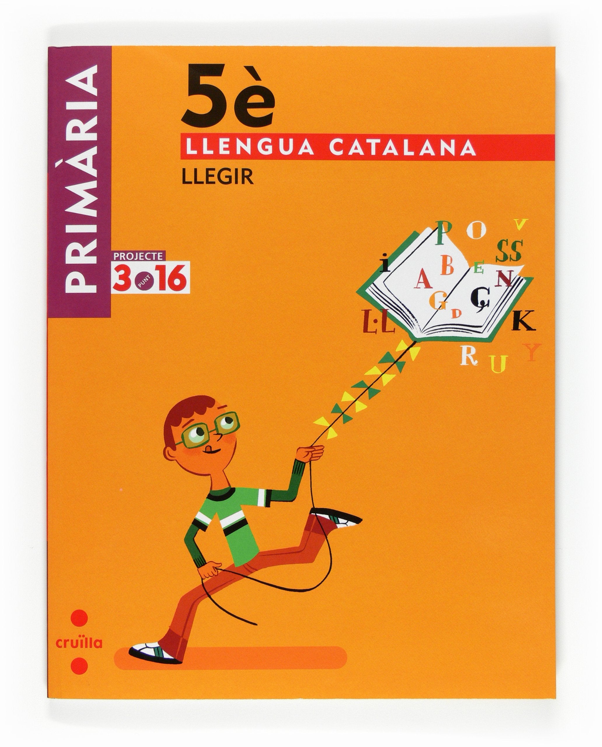Llengua catalana, Llegir. 5 Primària. Projecte 3.16 book