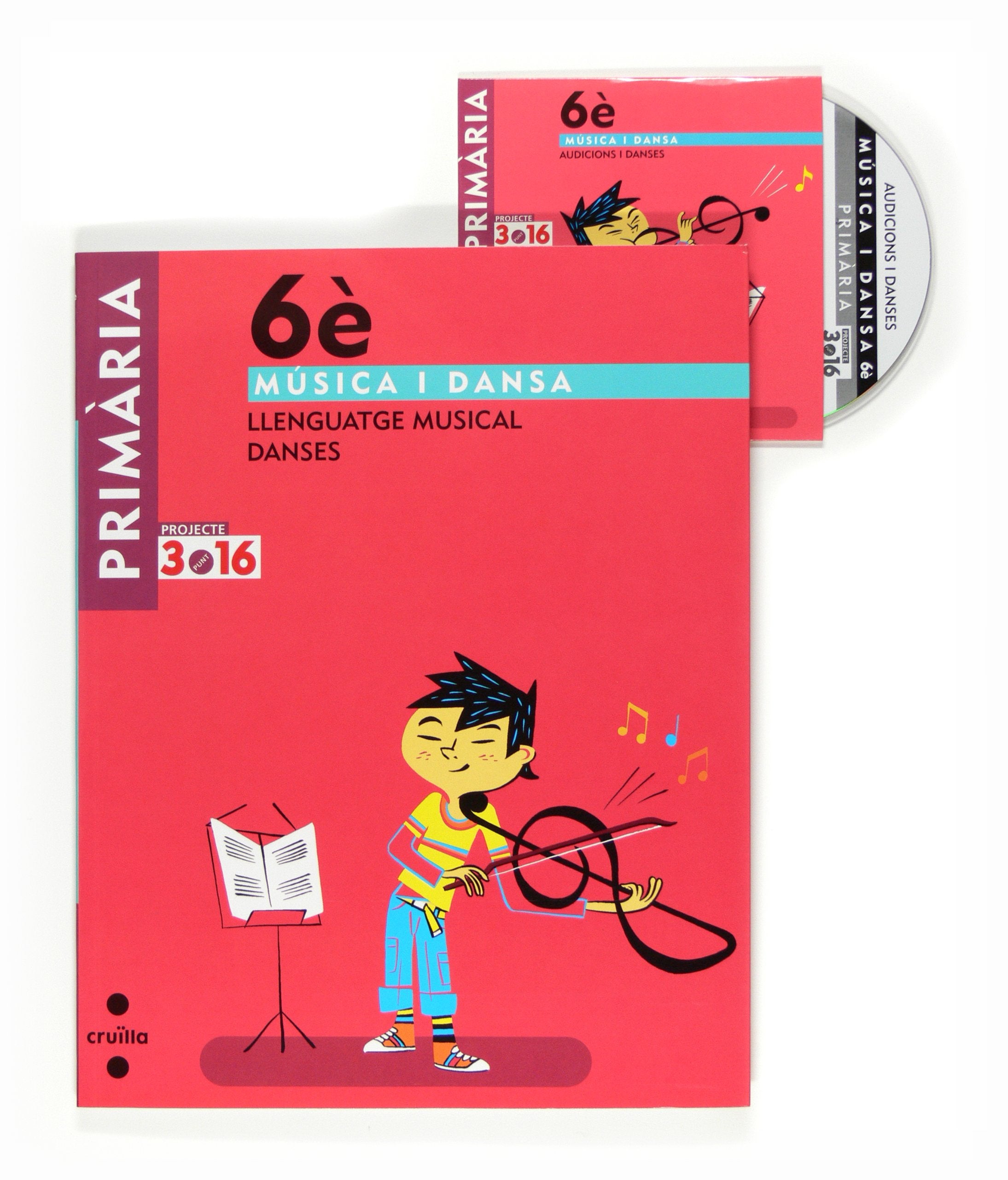 Música i dansa. Llenguatge musical. Danses. 6 Primària. Projecte 3.16 book