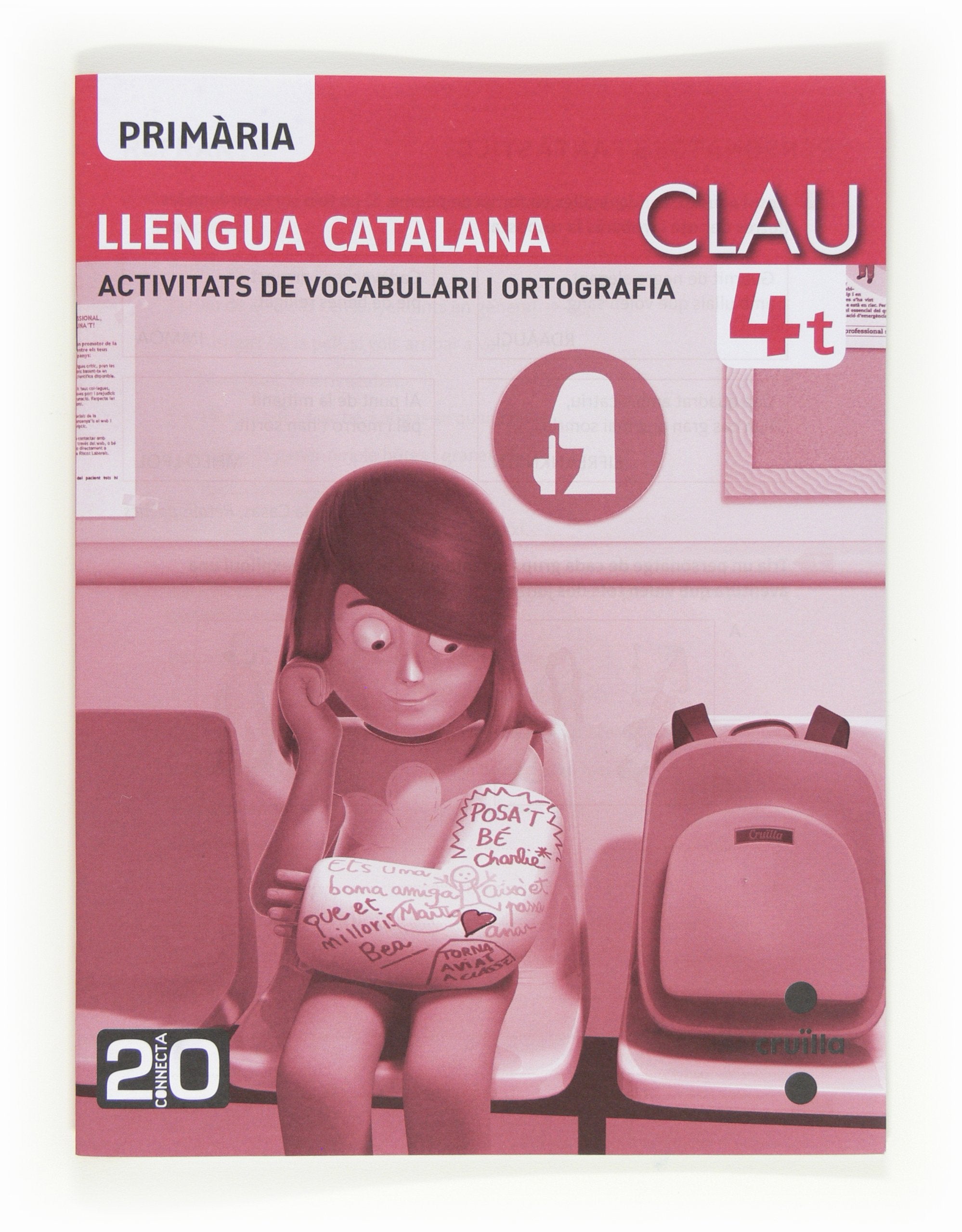 Connecta 2.0, Activitats de vocabulari i ortografia, Llengua catalana CLAU, 4 Educació Primària Non-fiction