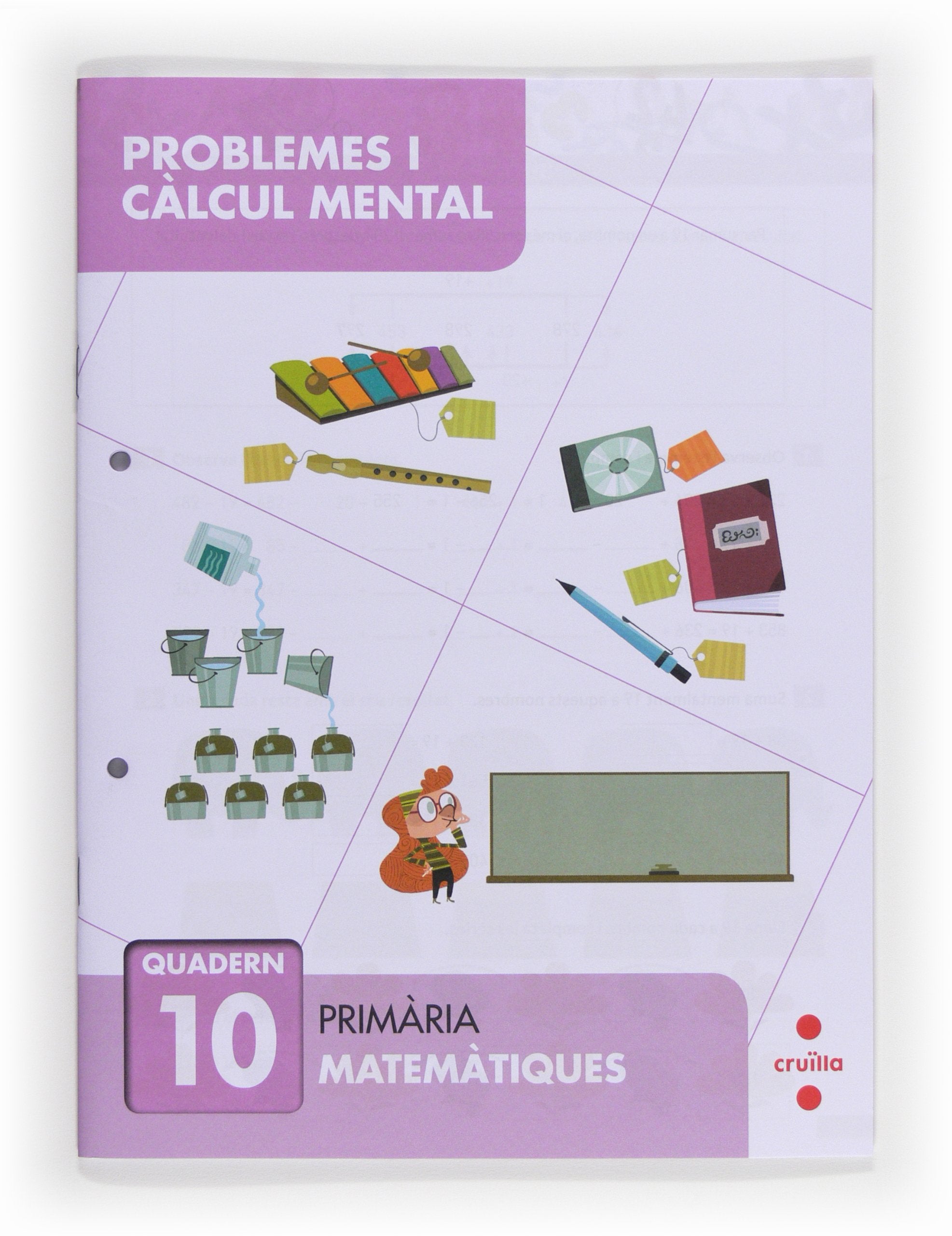 Problemes i càlcul mental 10. Primària Non-fiction
