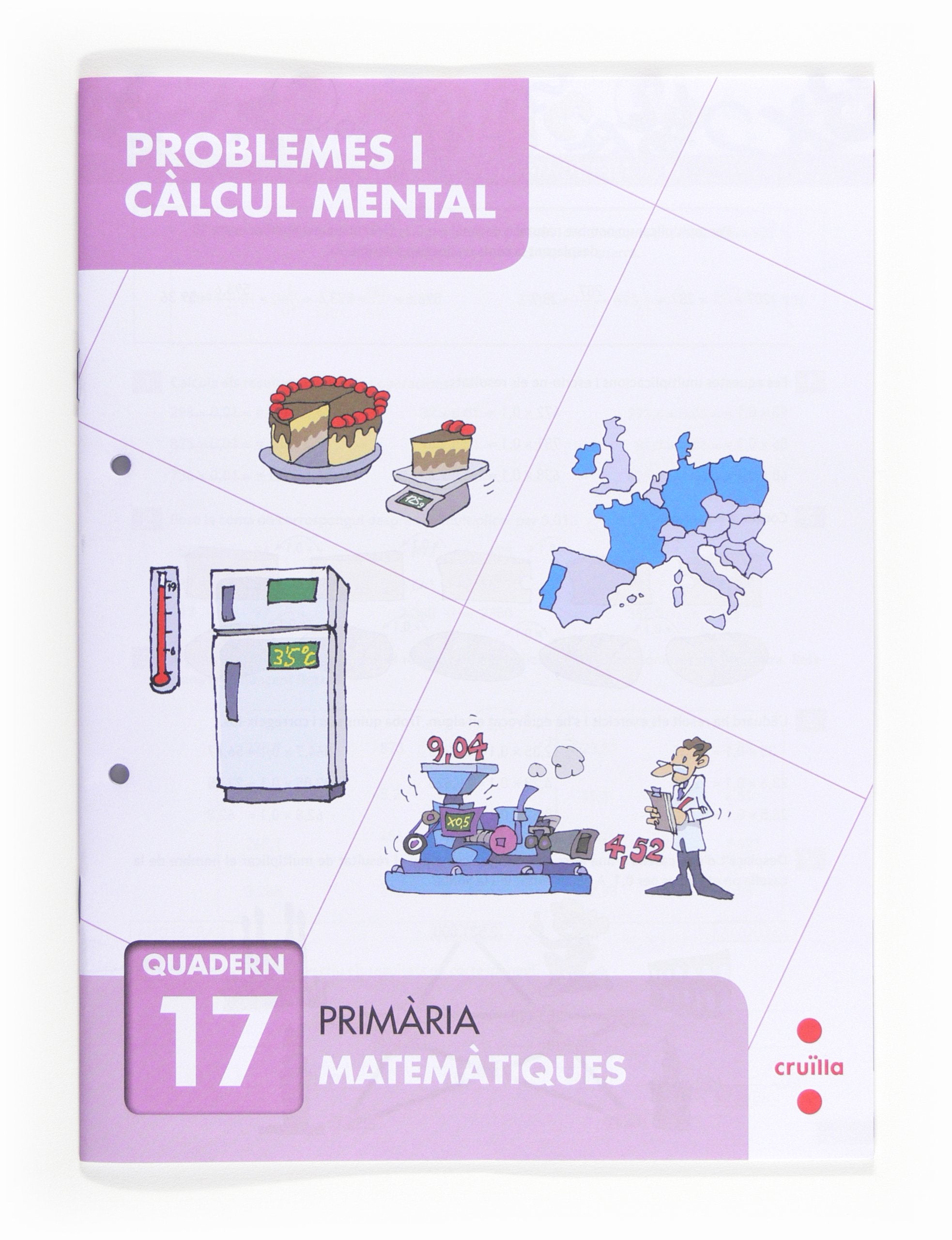 Problemes i càlcul mental 17. Primària Non-fiction