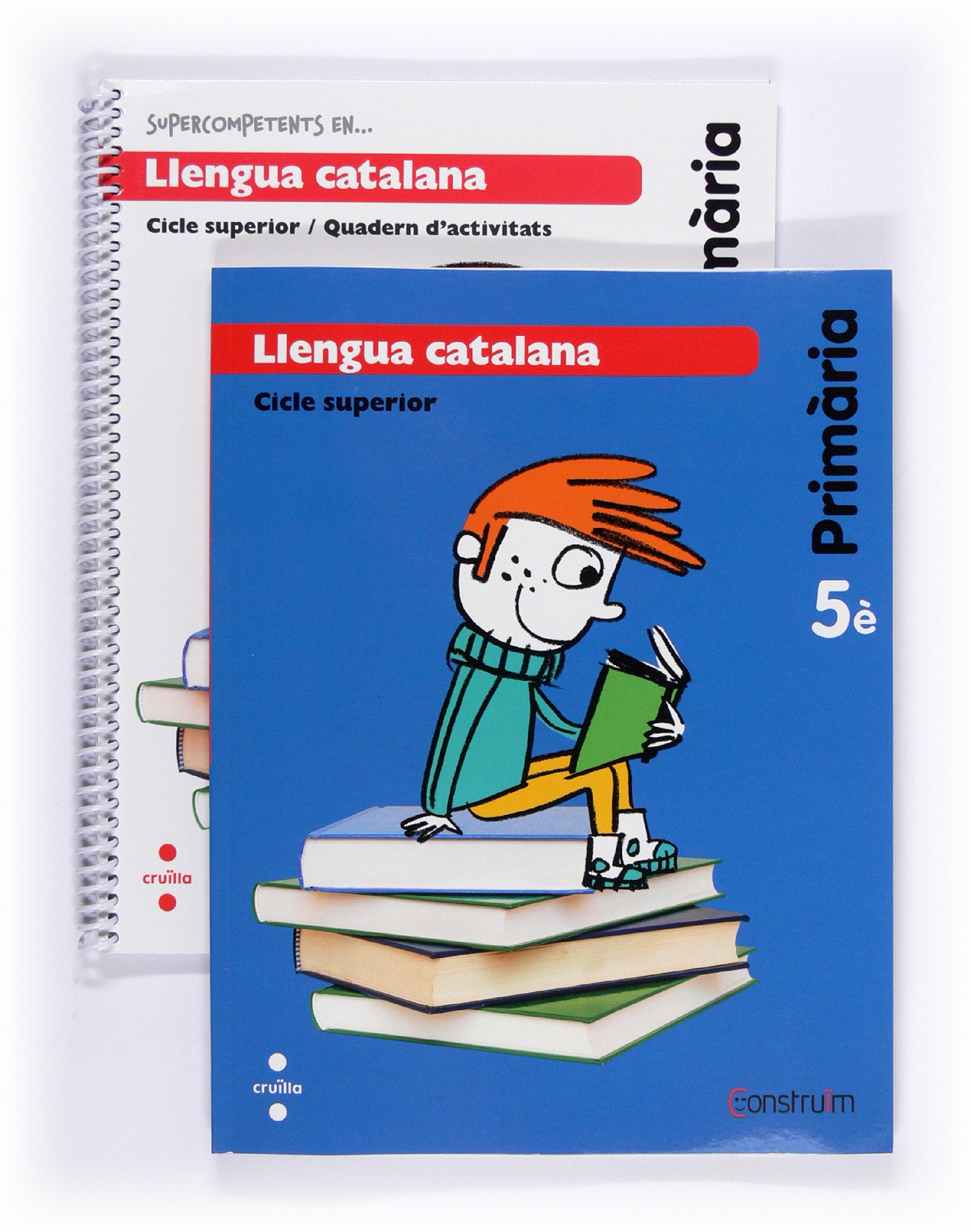 Construïm, llengua catalana, 5 Educació Primària. + Quadern d'activitats supercompetents Non-fiction