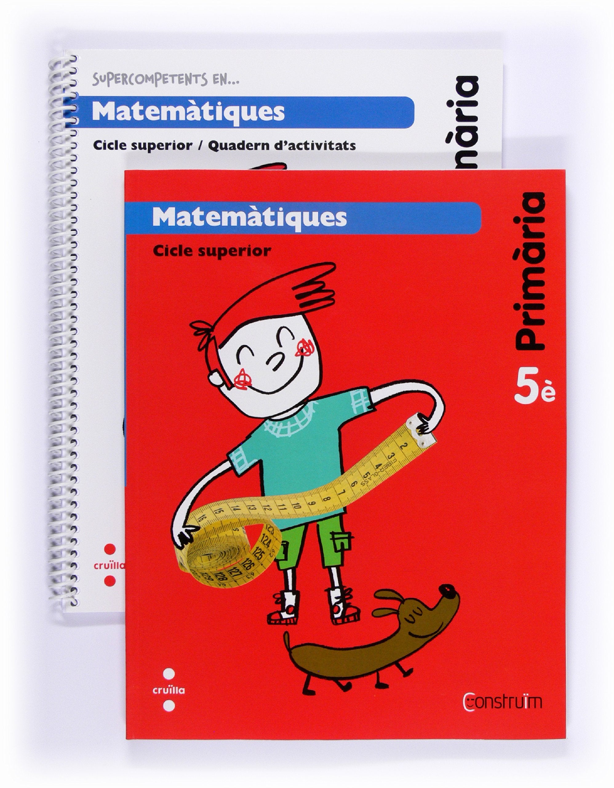 Construïm, matemàtiques, 5 Educació Primària. + Quadern d'activitats supercompetents Non-fiction