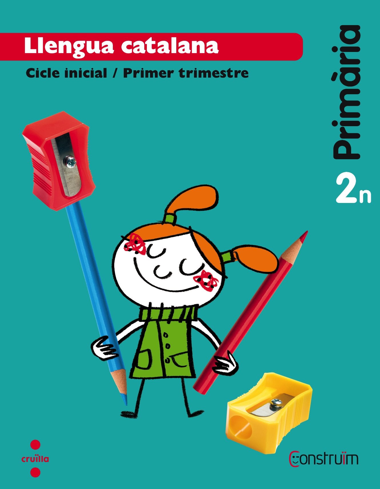 Llengua catalana + Contes per pensar. 2 Primària. Construïm. Trimestres book