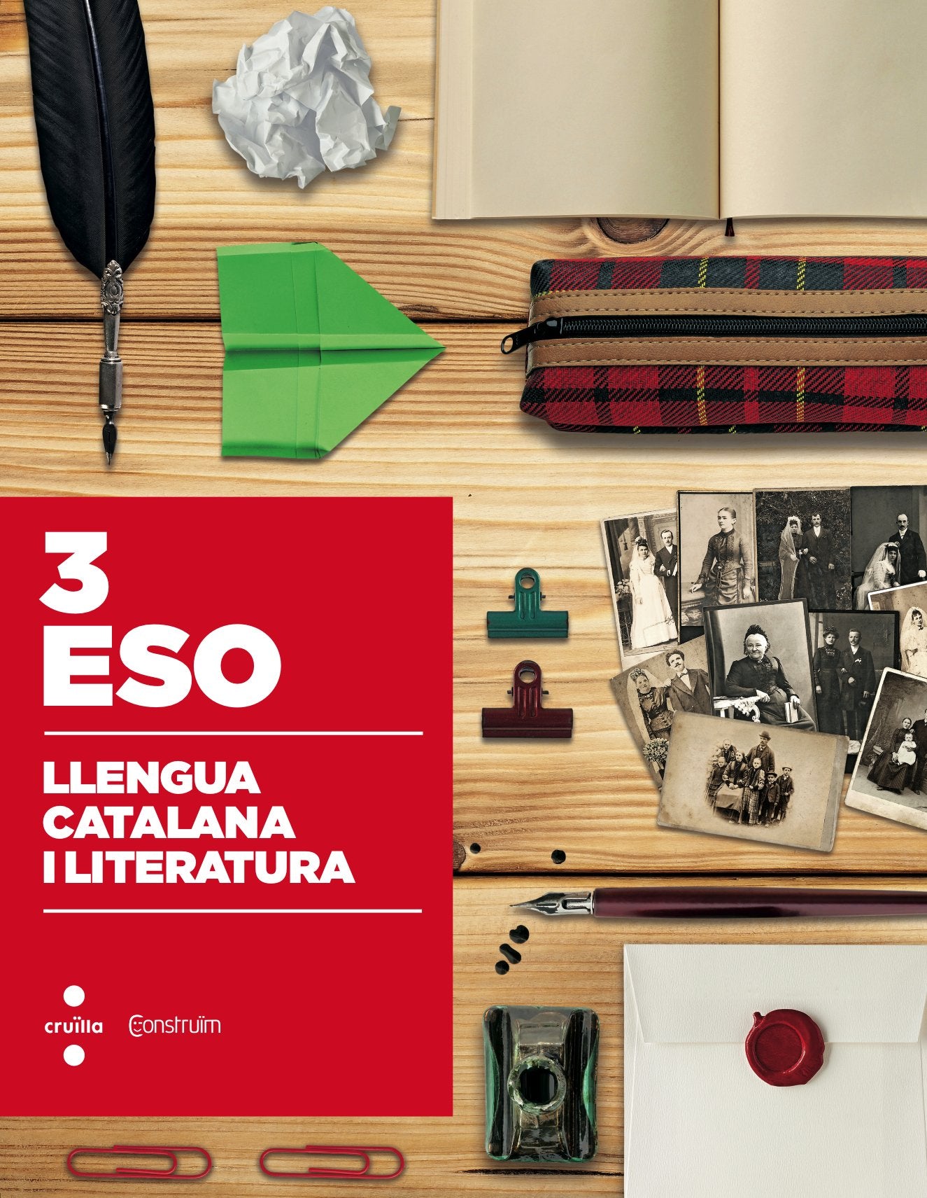 Llengua catalana i literatura. 3 ESO. Construïm book