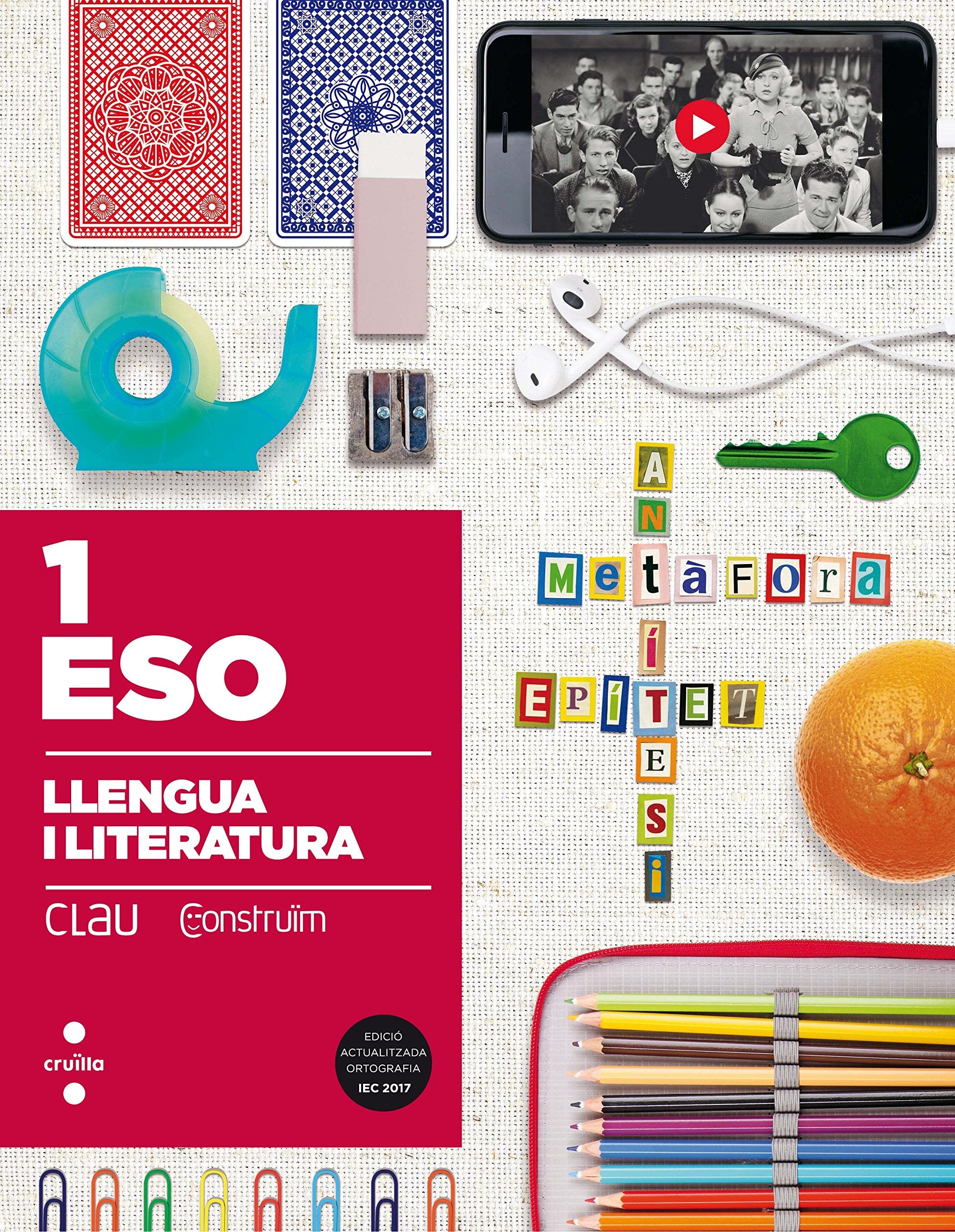 Llengua i literatura. 1 ESO. Clau Construïm Non-fiction