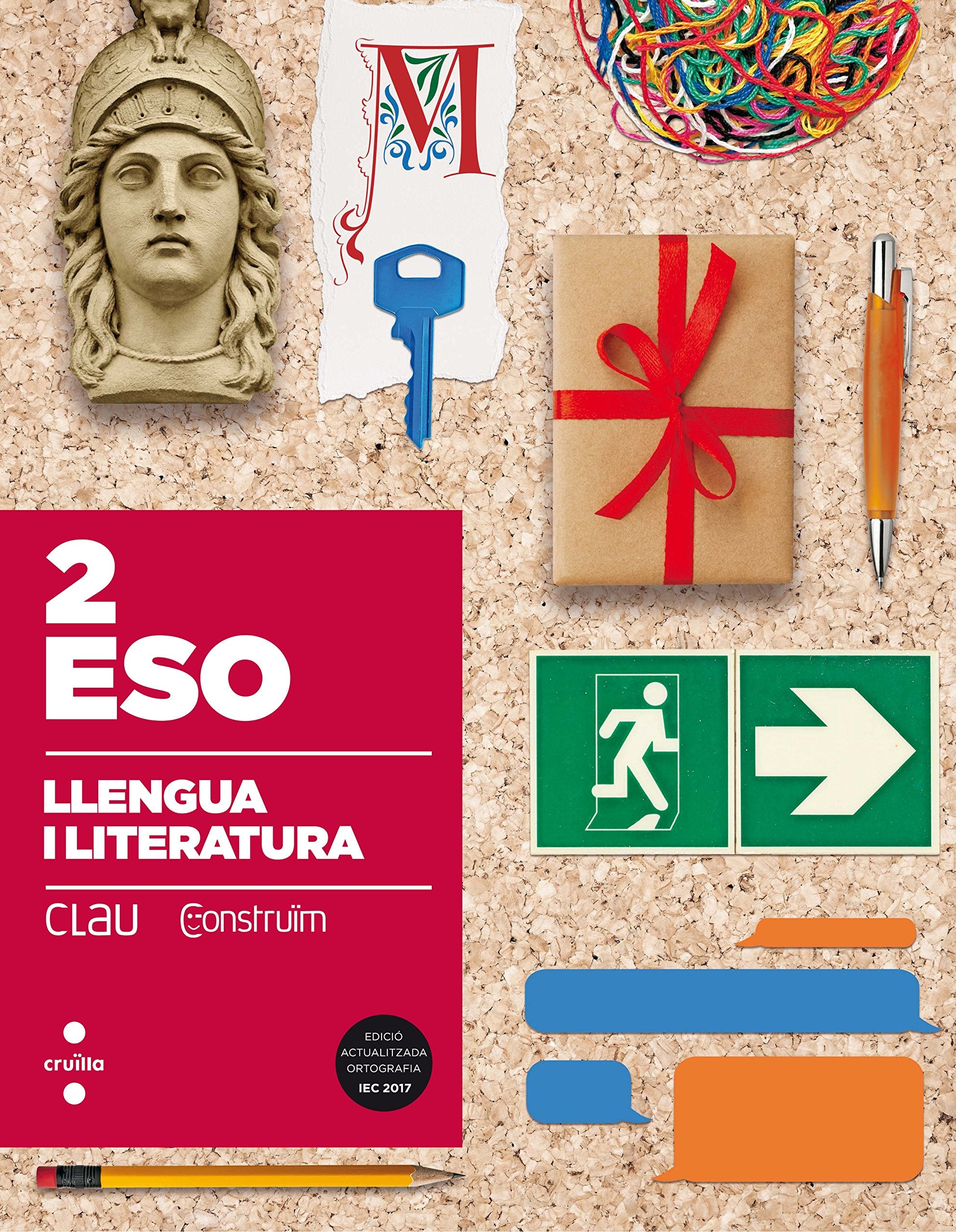 Llengua i literatura. 2 ESO. Clau Construïm Study Guides