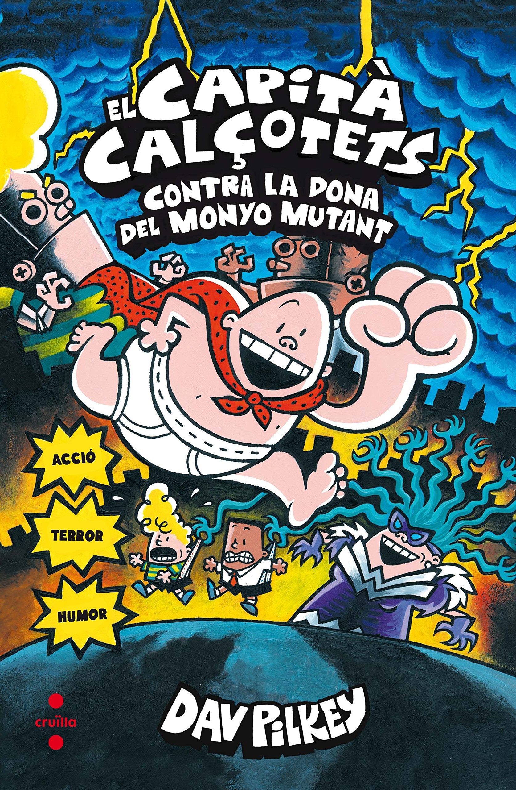 El Capità Calçotets contra la dona del Monyo Mutant book