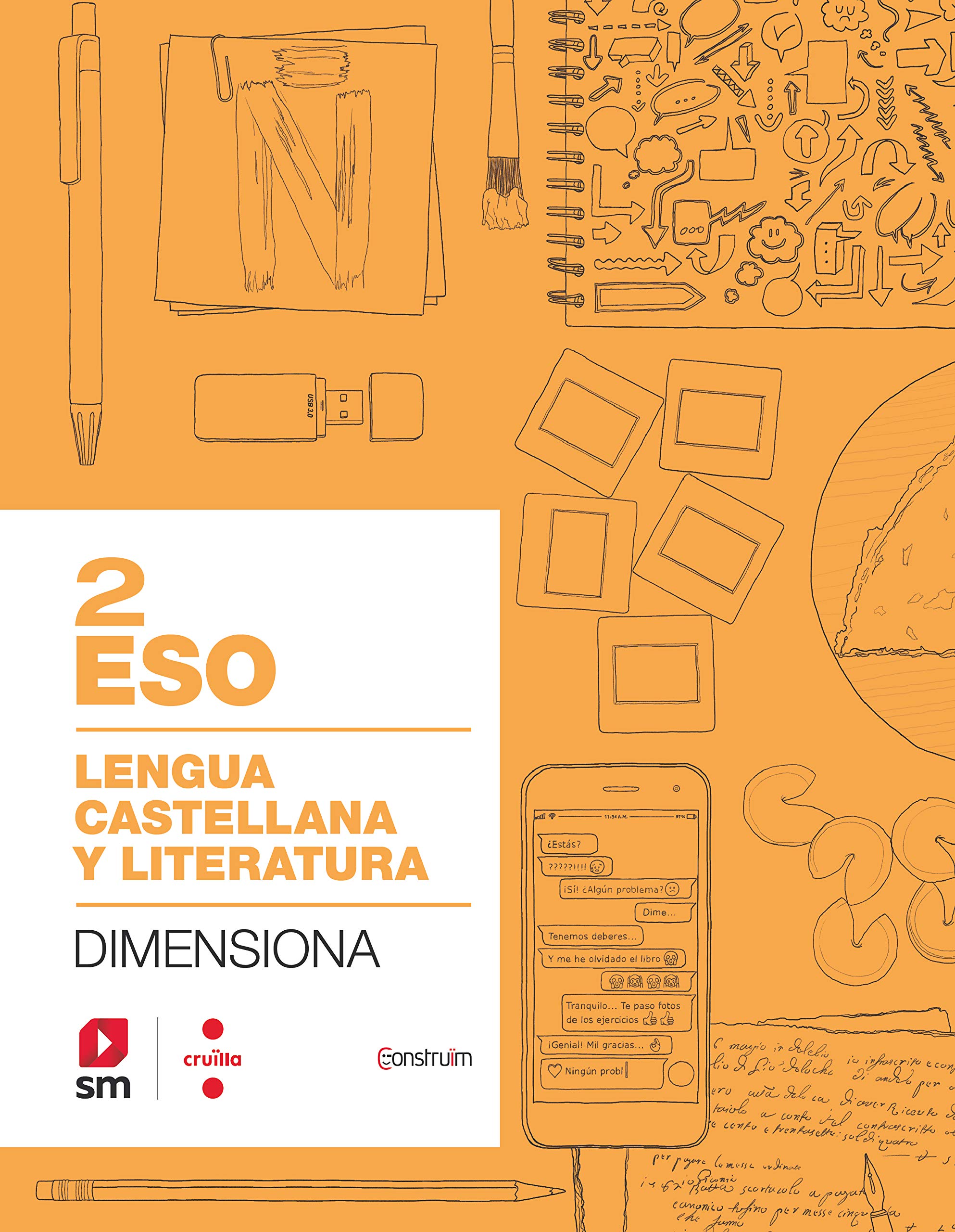Cuaderno Lengua castellana y literatura. 2 ESO. Dimensiona. Construïm Non-fiction