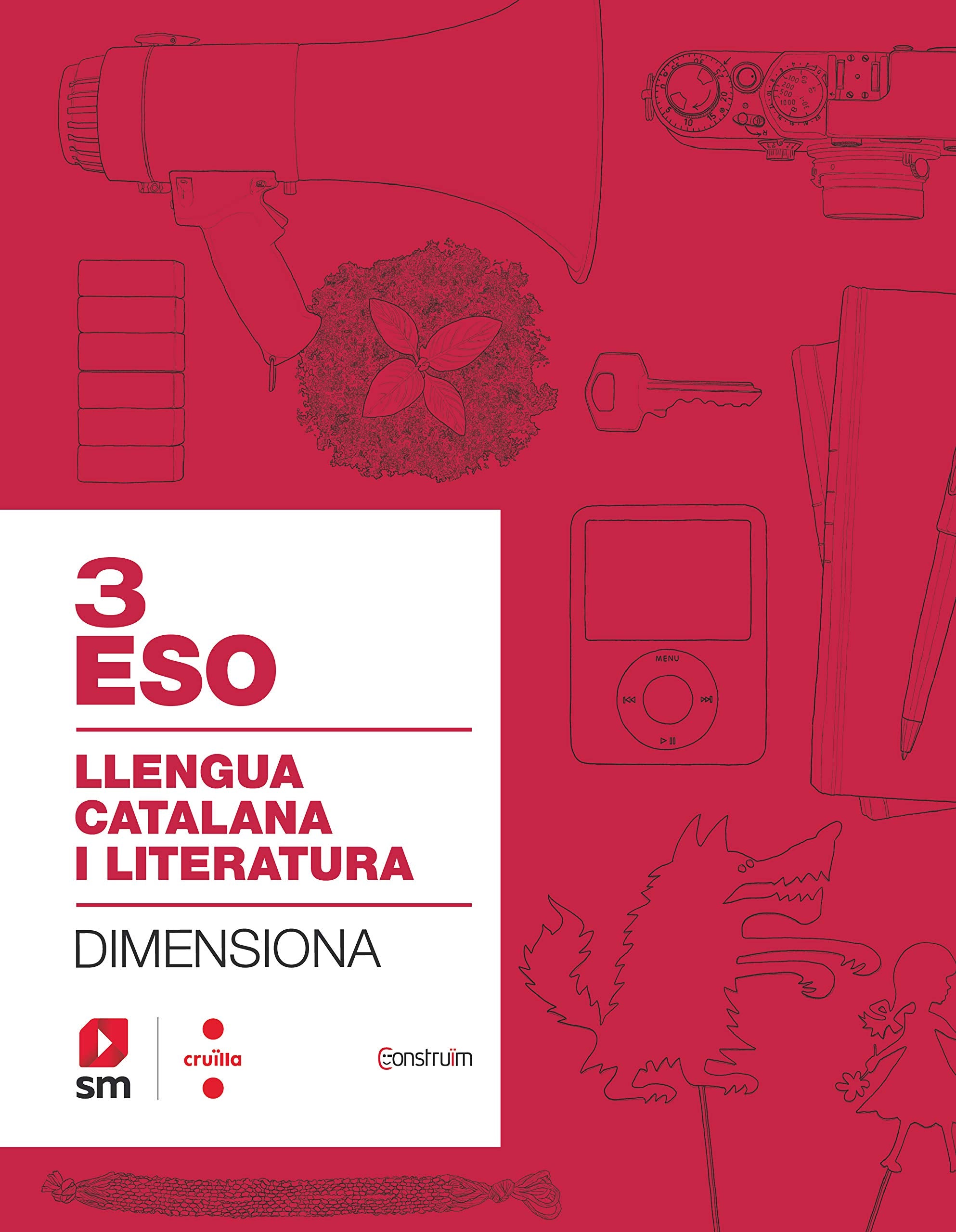 Quadern Llengua catalana i literatura. 3 ESO. Dimensiona. Construïm book