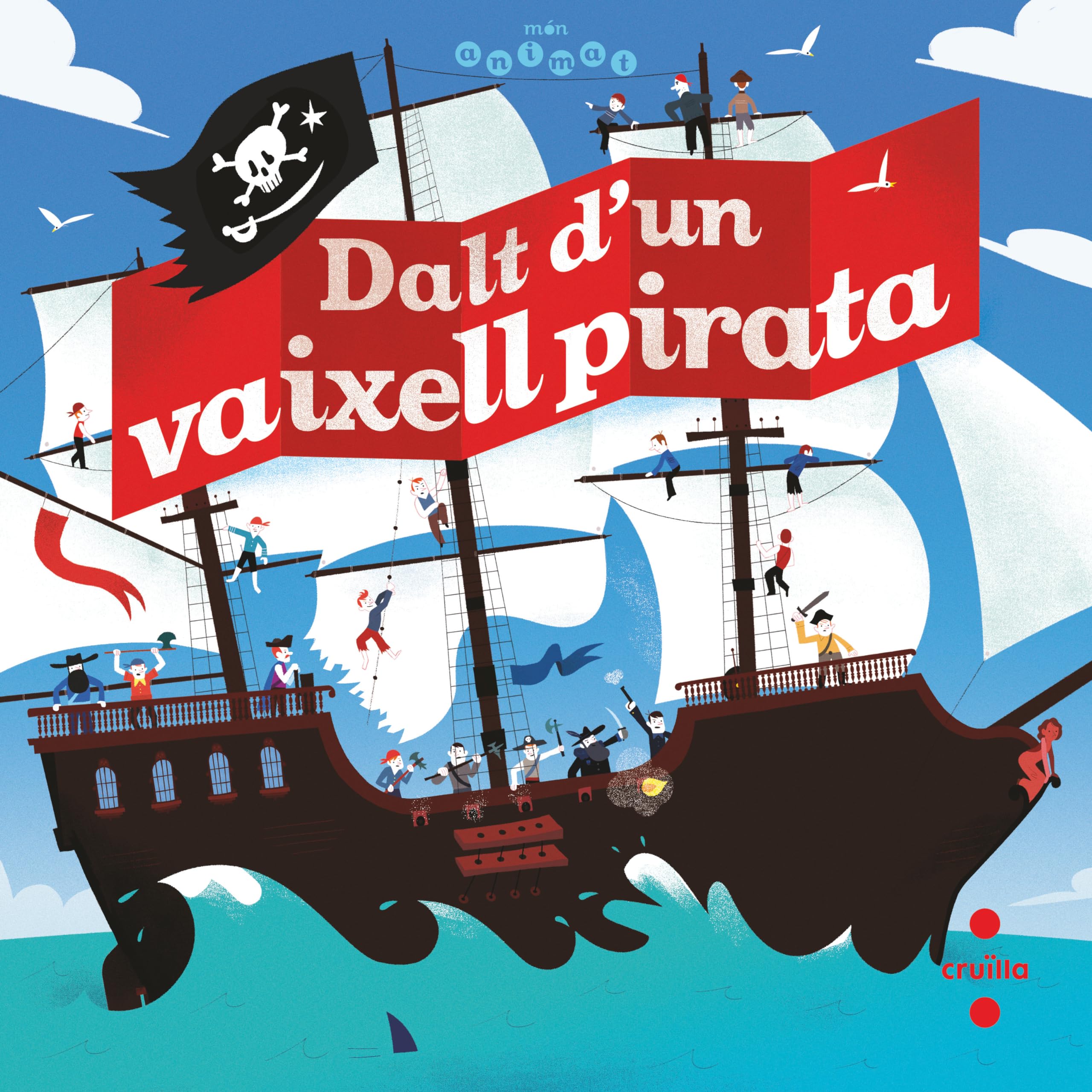 Dalt d'un vaixell pirata (Món animat) Children's books