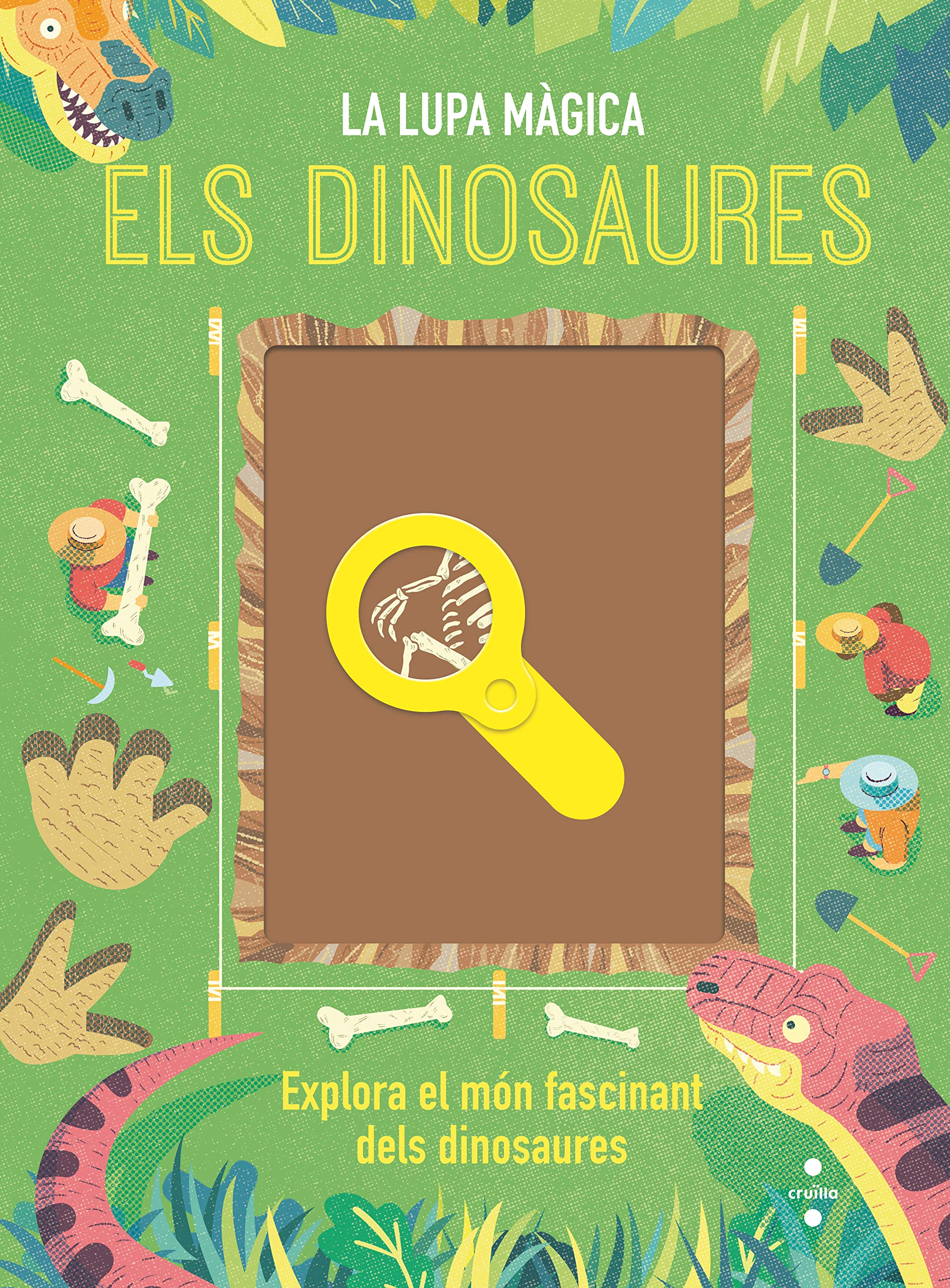 Els dinosaures. La lupa màgica (La lupa mágica) Non-fiction