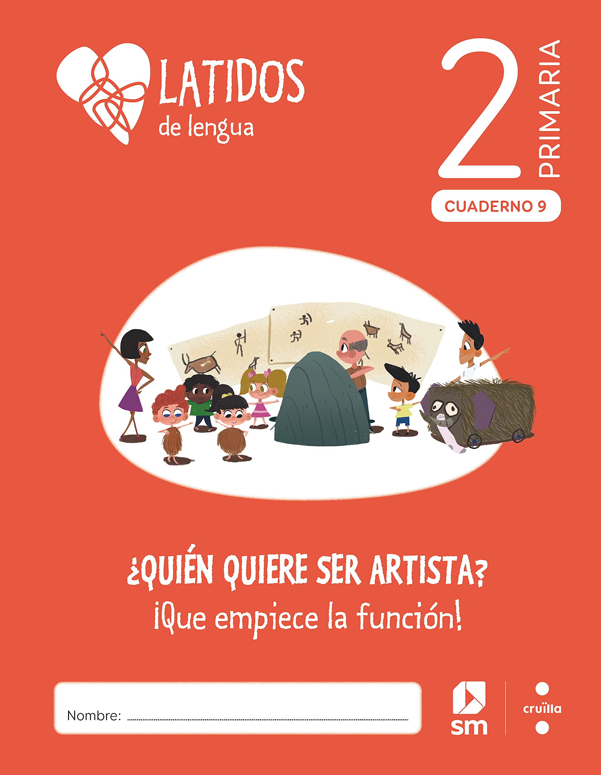 Lengua. 2 Primaria. Latidos. Cuadernos 1-9. Cruilla Non-fiction
