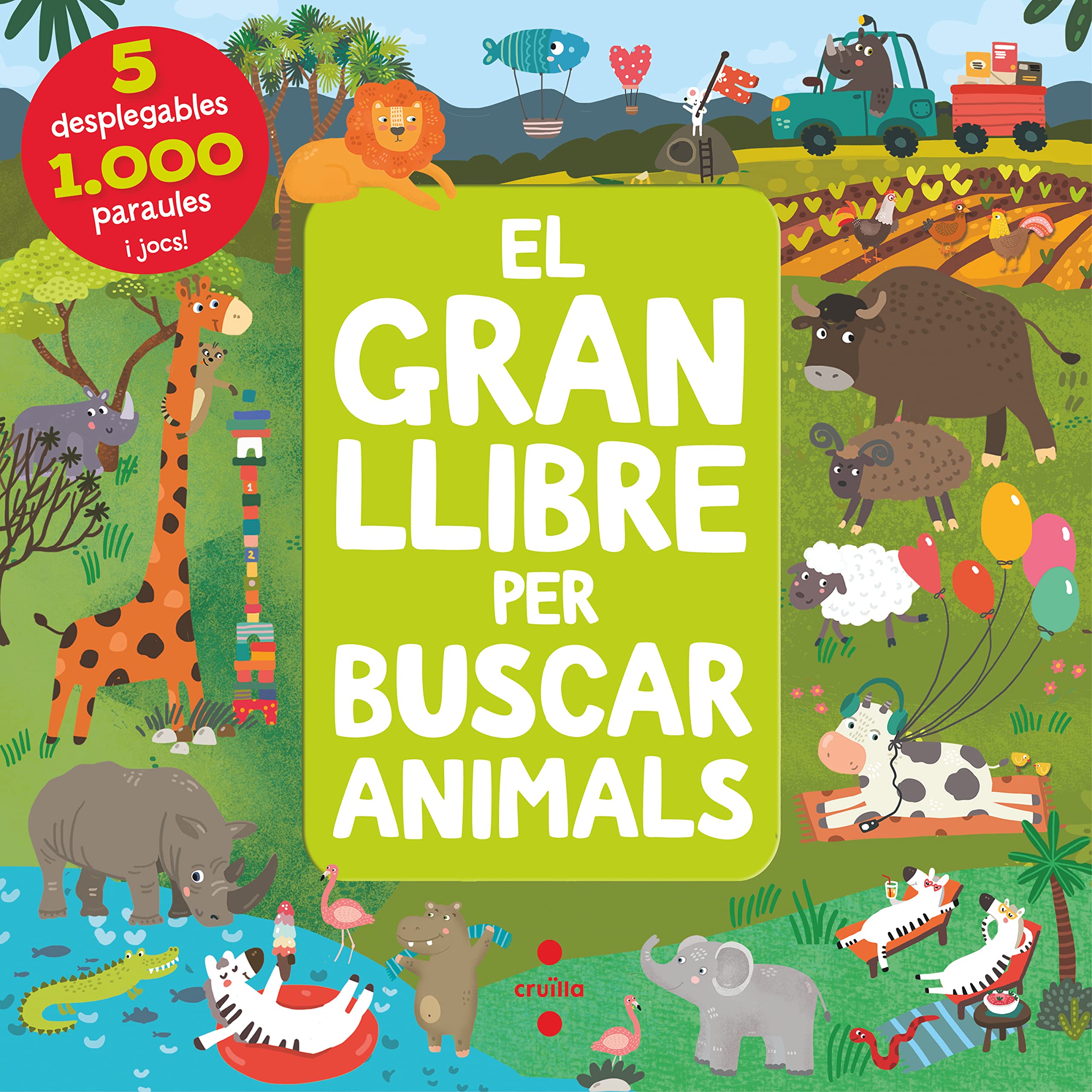 El gran llibre per buscar animals (Fuera de Colección) Tiptoi & Games