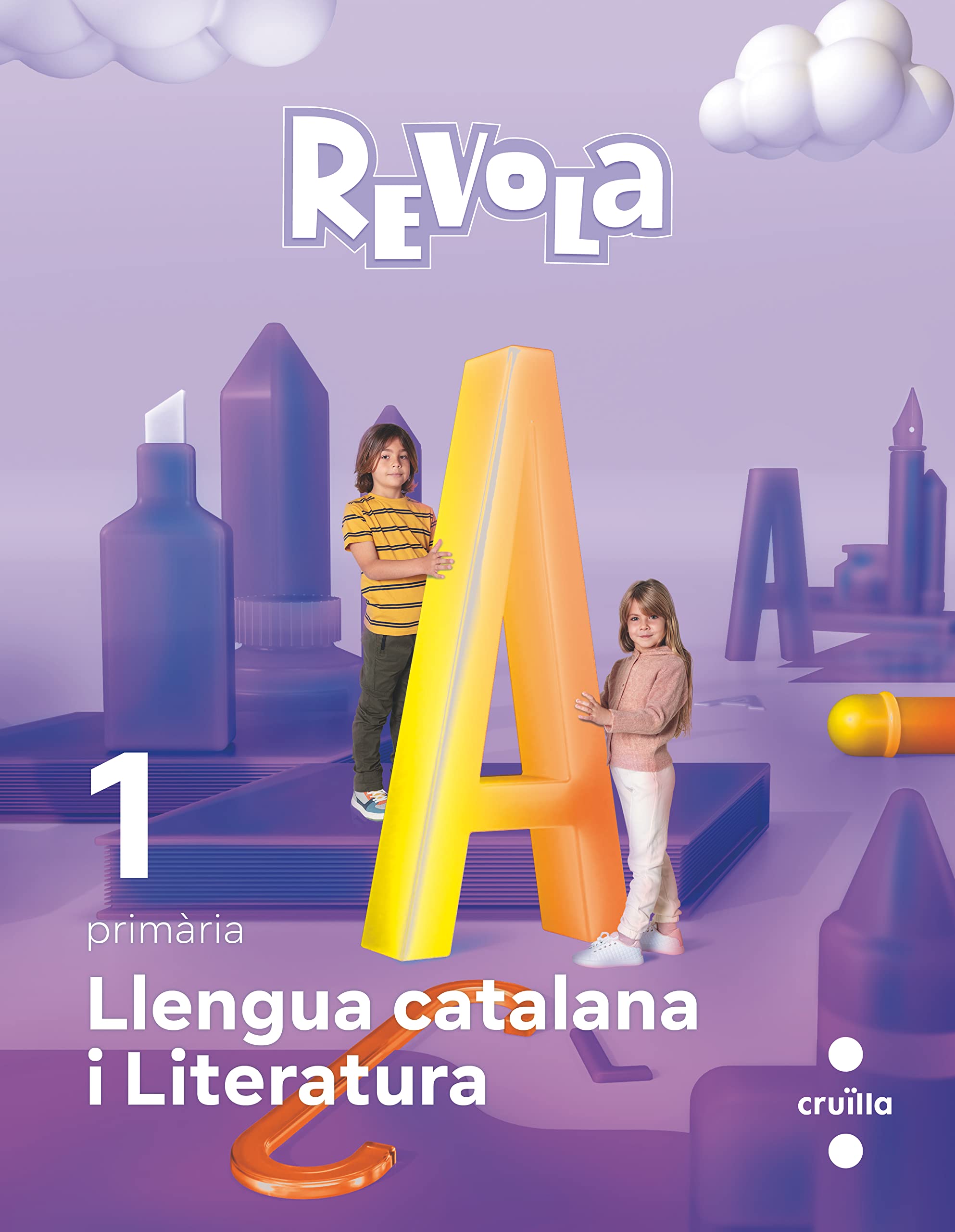 Llengua catalana i Literatura. 1 Primària. Revola book
