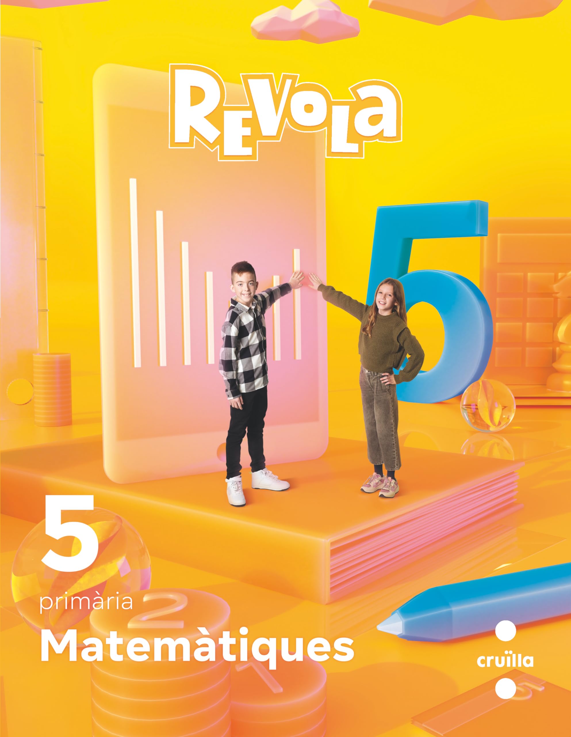 Matemàtiques. 5 Primària. Revola. Cruilla book