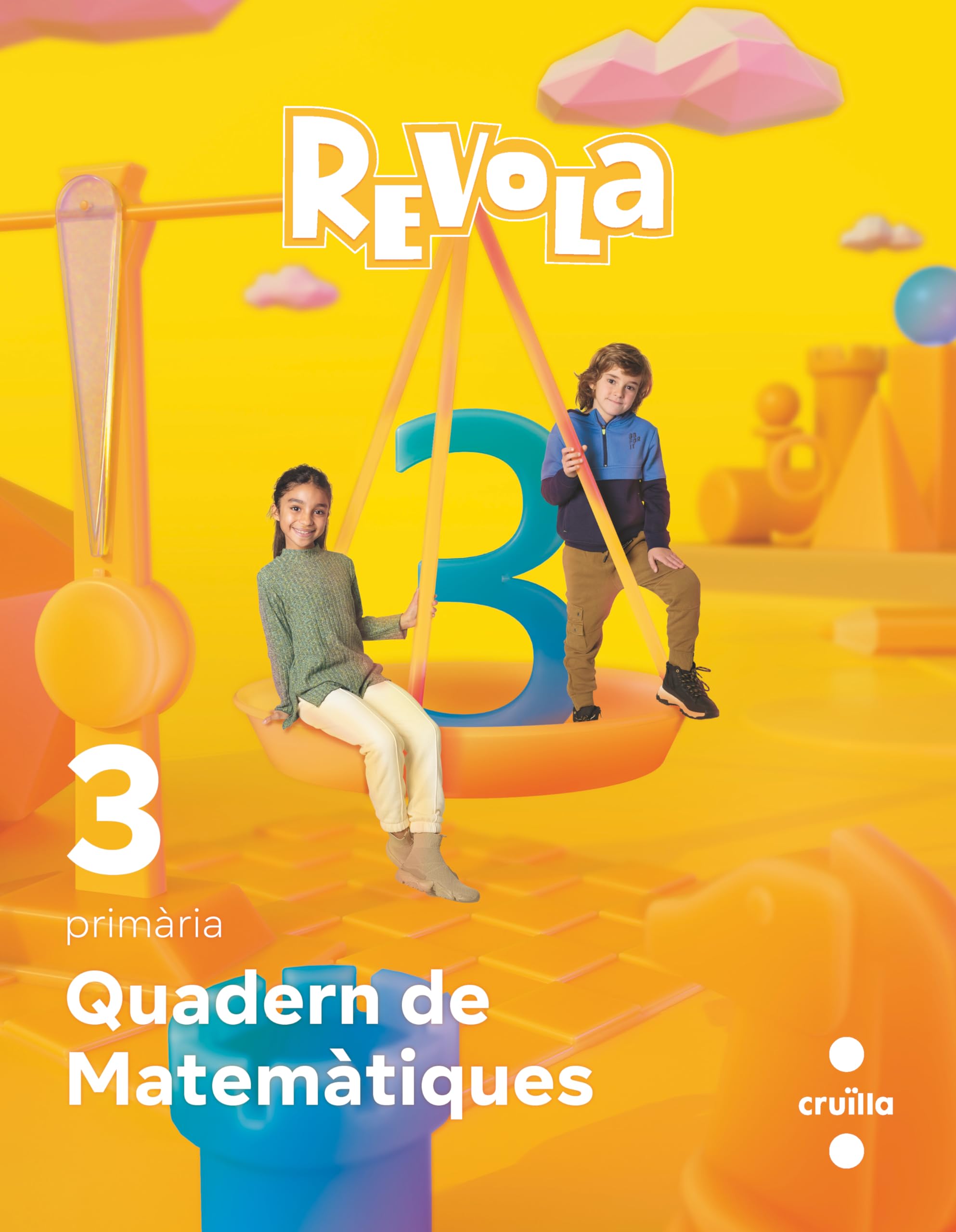 Quadern de Matemàtiques. 3 Primària. Revola. Cruilla book