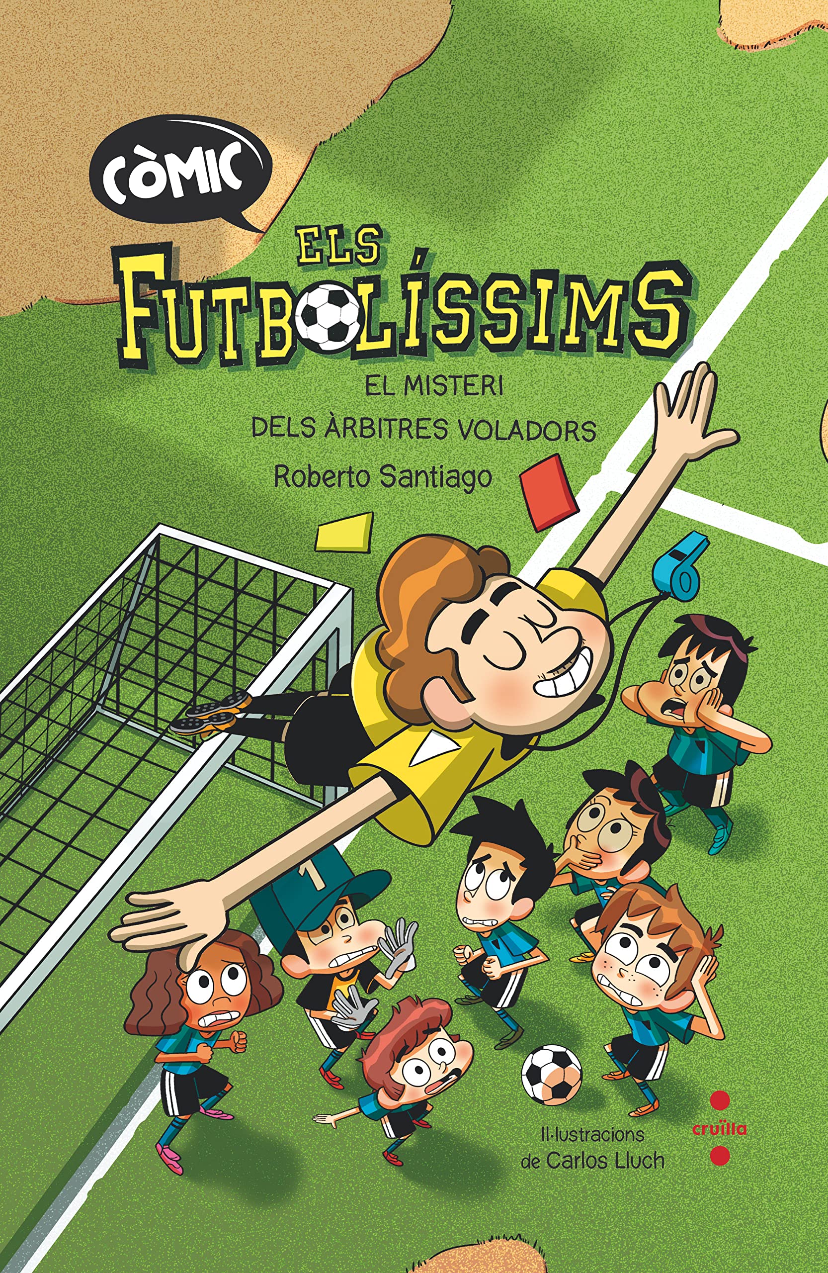 Còmic Els Futbolíssims 1. El misteri dels àrbitres voladors Manga