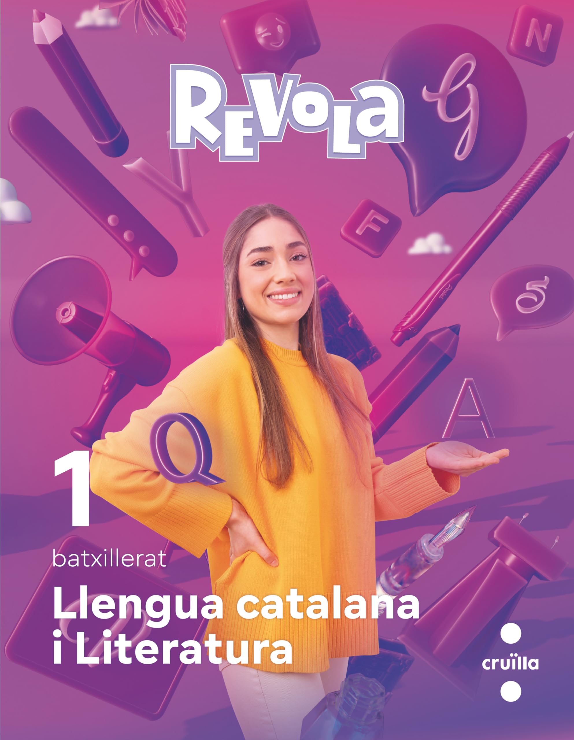 Lengua catalana i Literatura. 1 Batxillerat. Revola Non-fiction