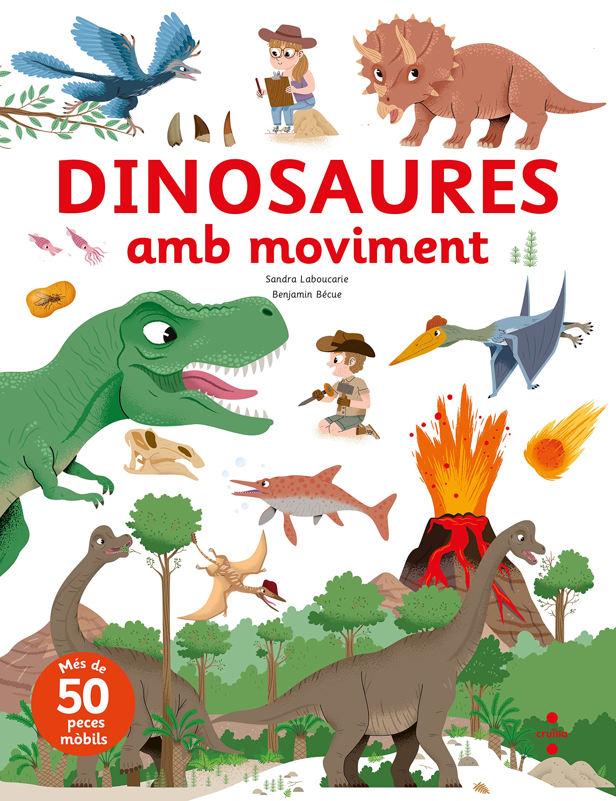 Dinosaures amb moviment book