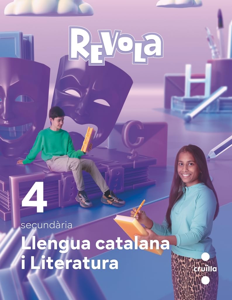 Llengua Catalana i Literatura. 4 Secundaria. Revola. Cruilla Non-fiction